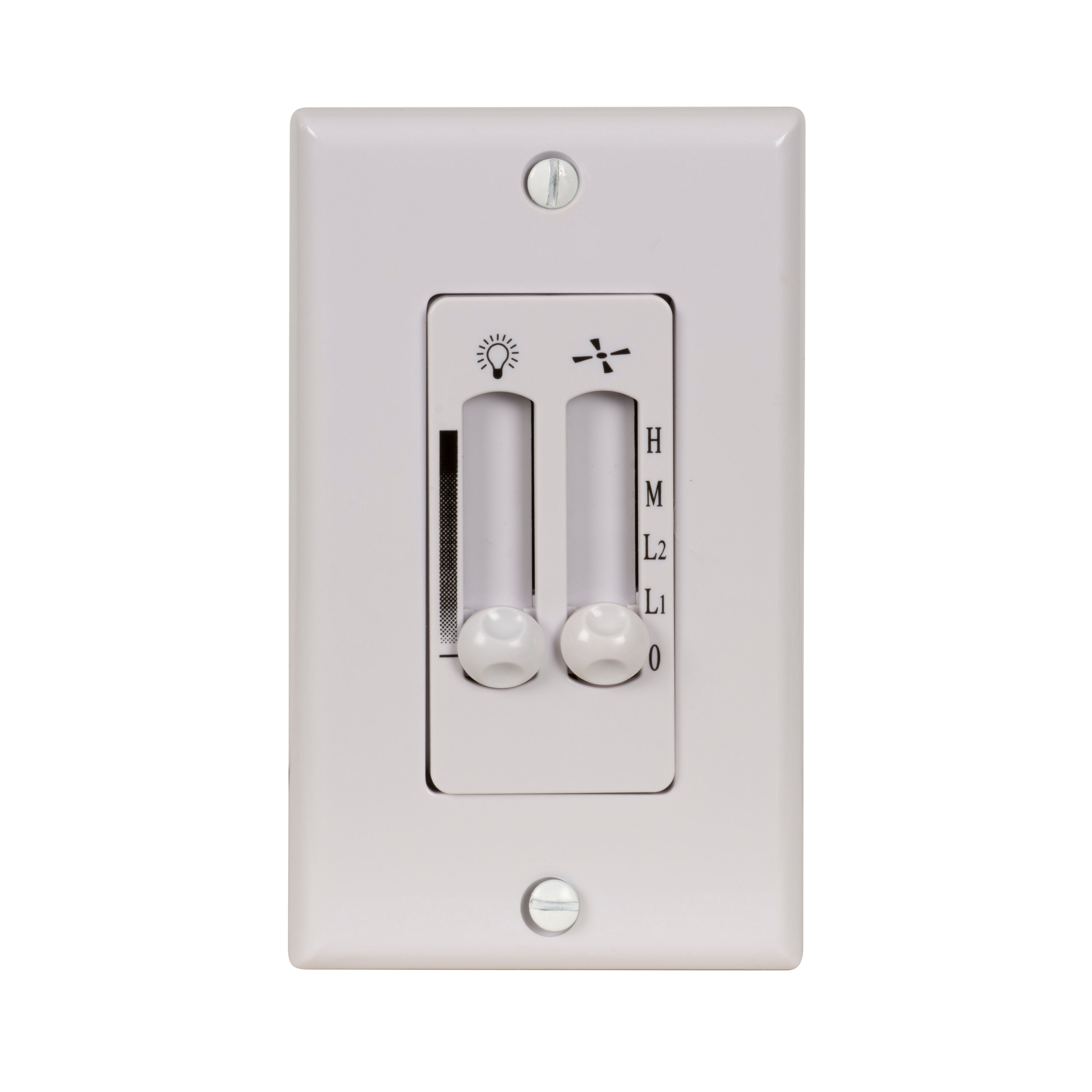 Harbor Breeze Off-White Wall-Mount Universal Ceiling Fan Remote Control