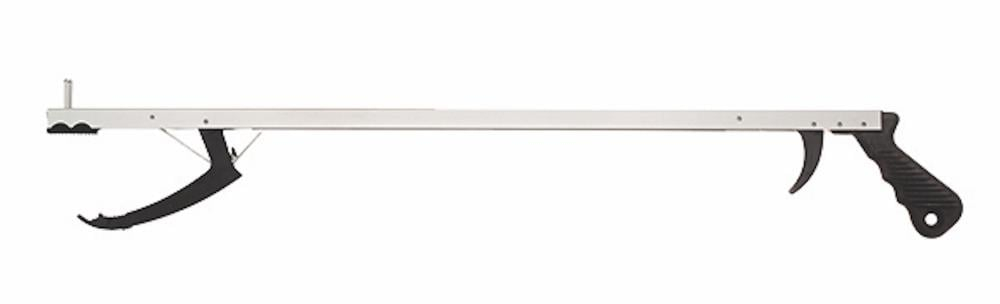 Essential Medical Supply Aluminum Reacher with Plastic Jaw and Raised Magnetic Post