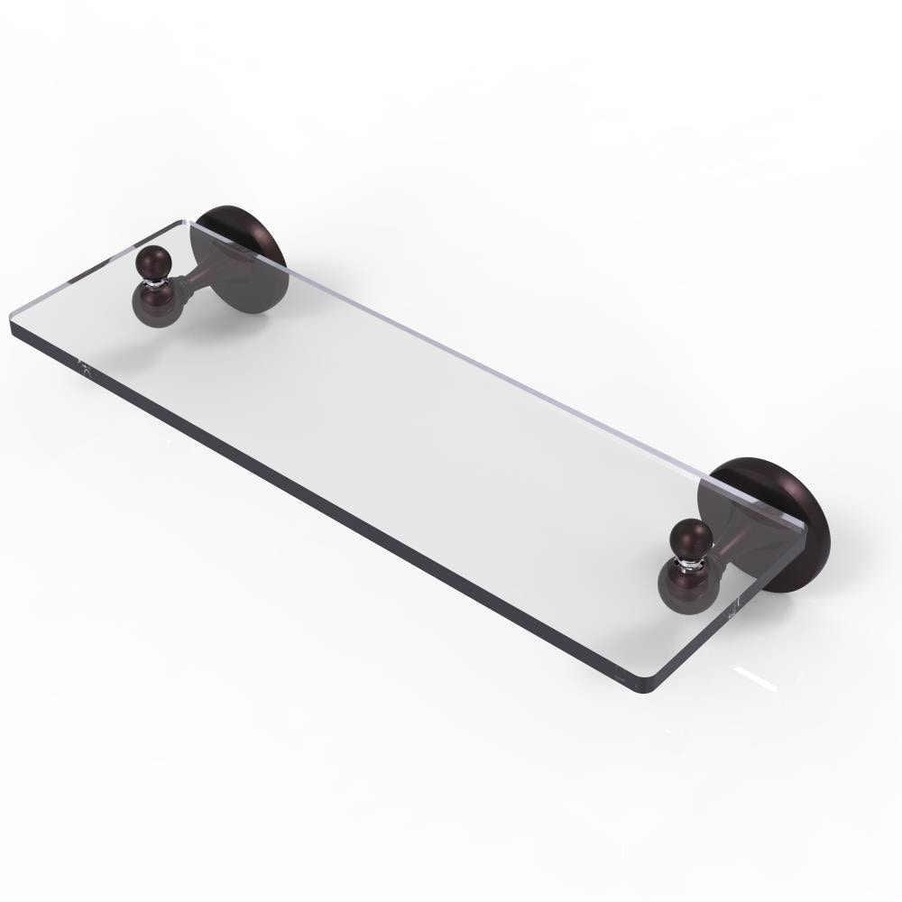 Allied Brass Shadwell Antique Bronze Wall mount Bathroom Shelf ( 16-in x 3.6-in x 5-in )