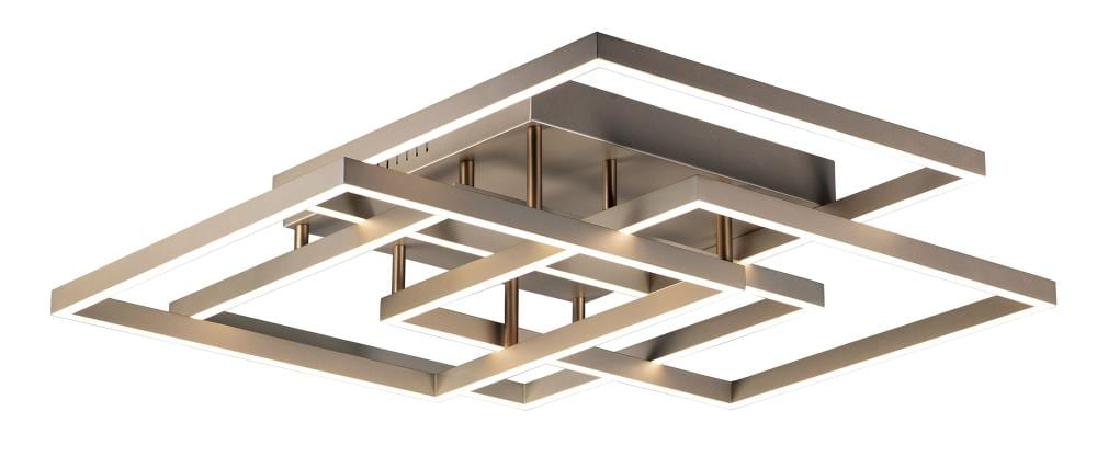 -112W 1 Led Flush Mount-31 Inches Wide By 6 Inches High-Champagne Finish Et2 Lighting E21518-Chp