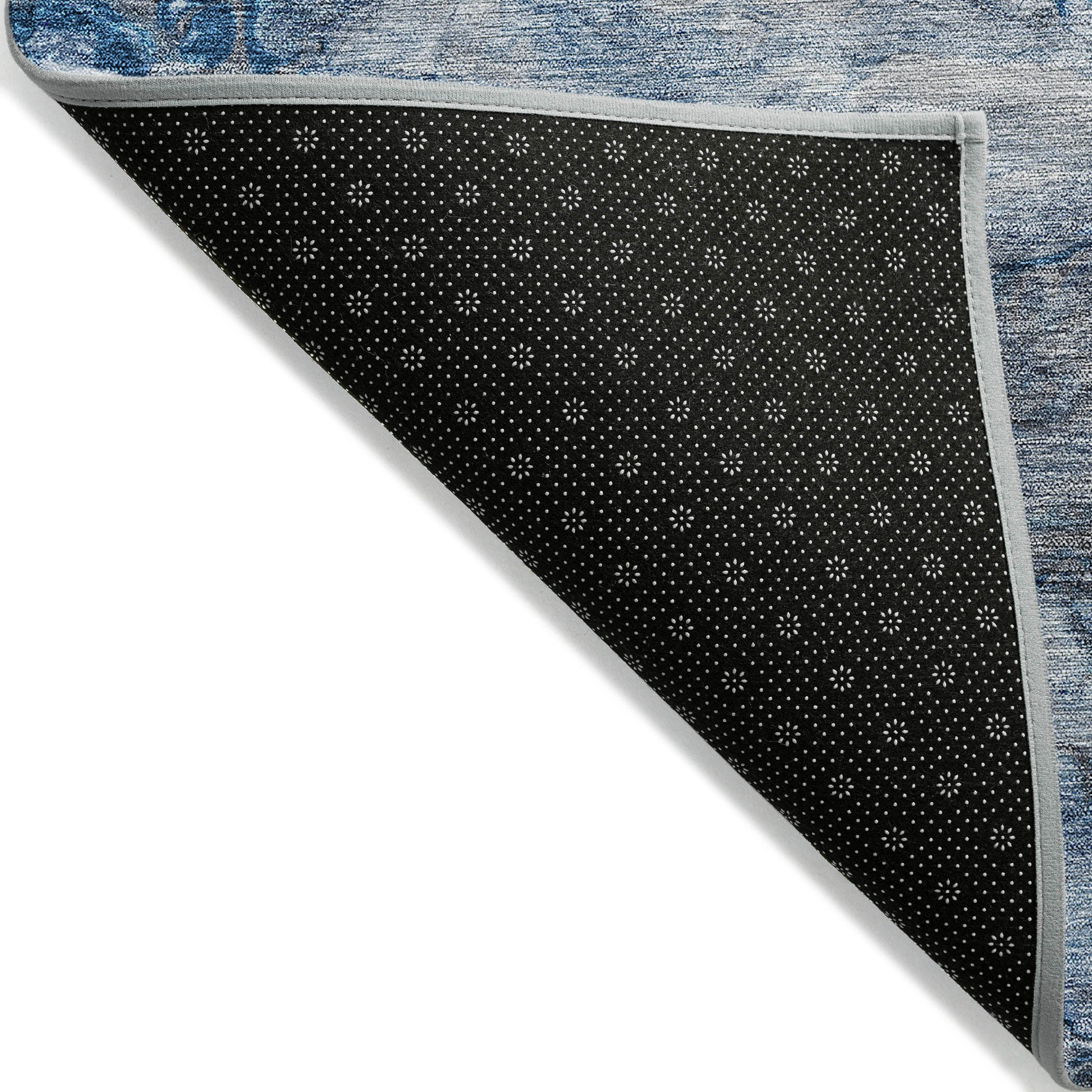 Addison Rugs Machine Washable Indoor/ Outdoor Chantille Modern Abstract Rug Blue - 1'8" x 2'6"
