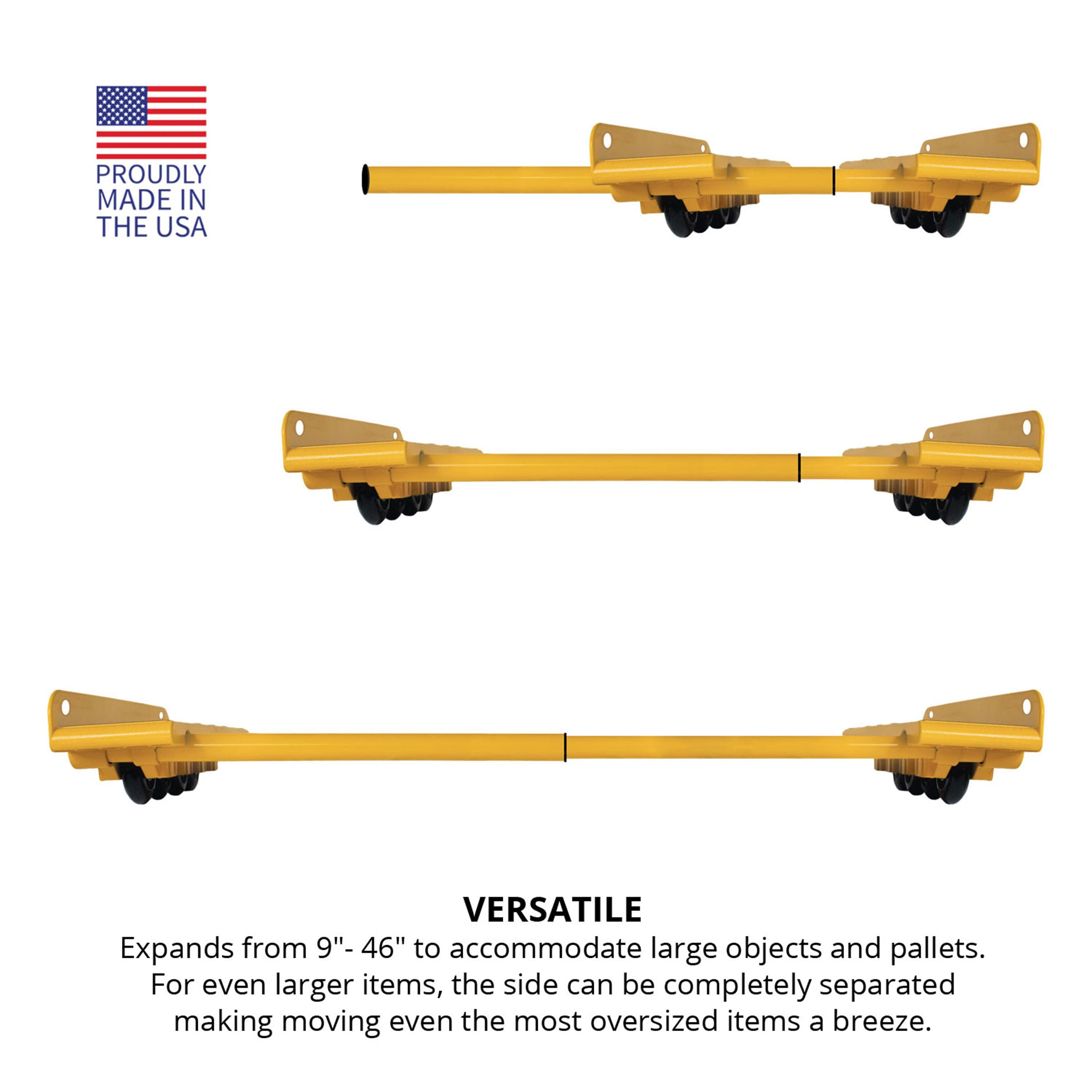 All Terrain 1100 lbs. Capacity Moving Cart for Appliances and Furniture