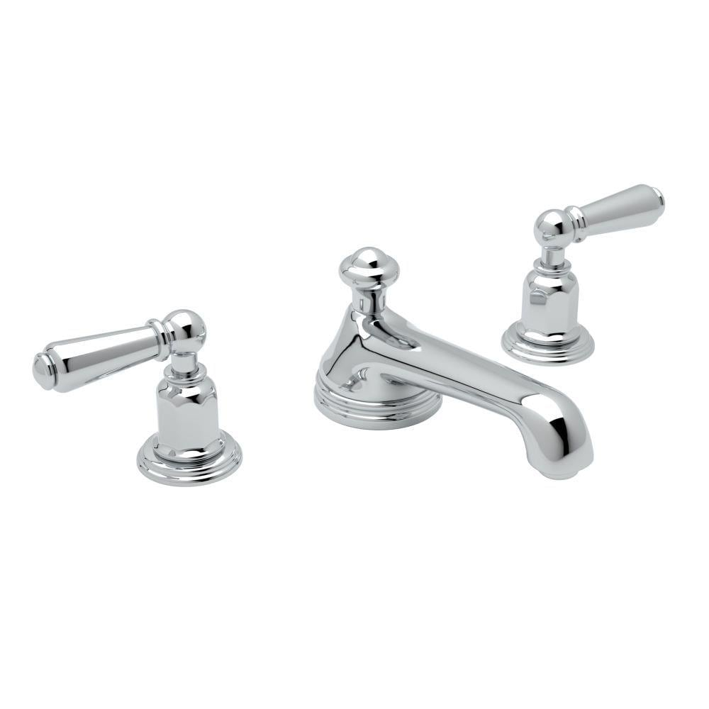 Edwardian Widespread Lavatory Faucet With Low Spout