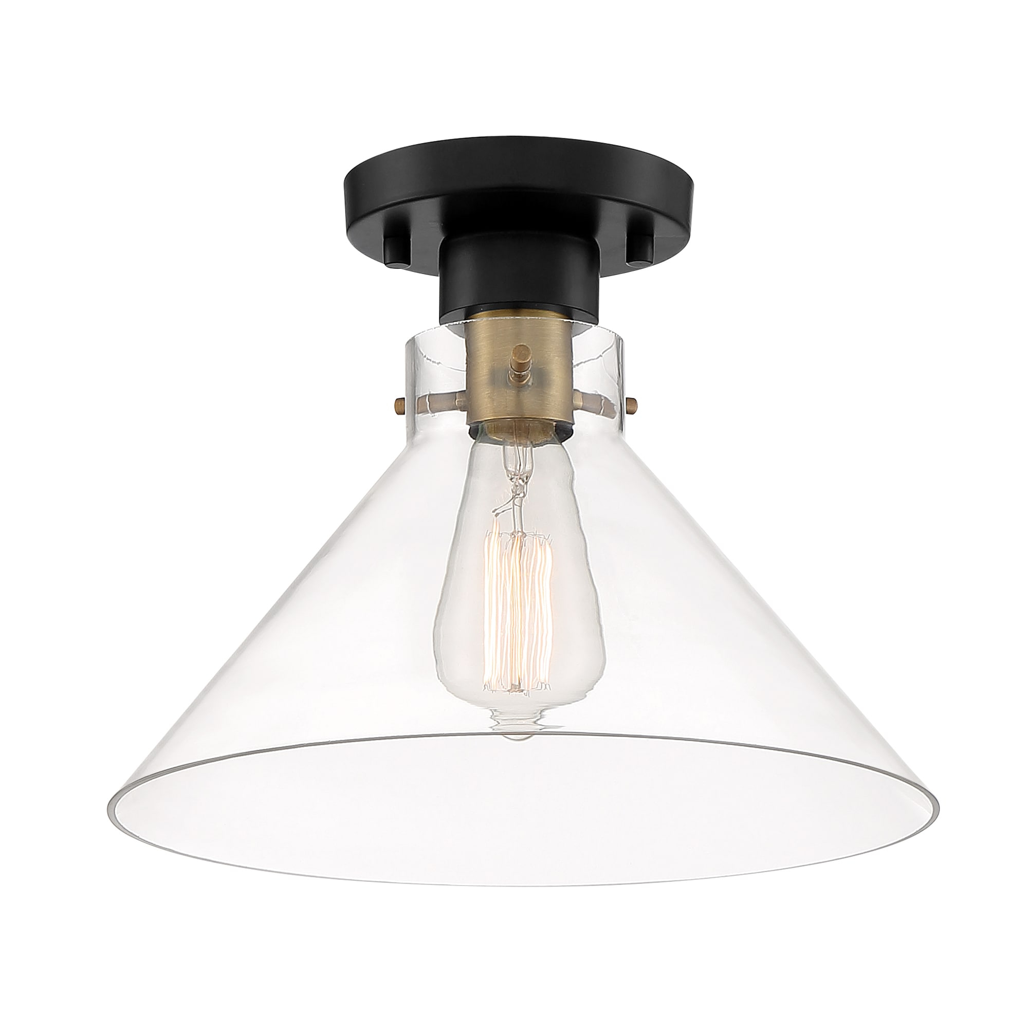 Designers Fountain - Willow Creek - 1 Light Semi Flush-Mount