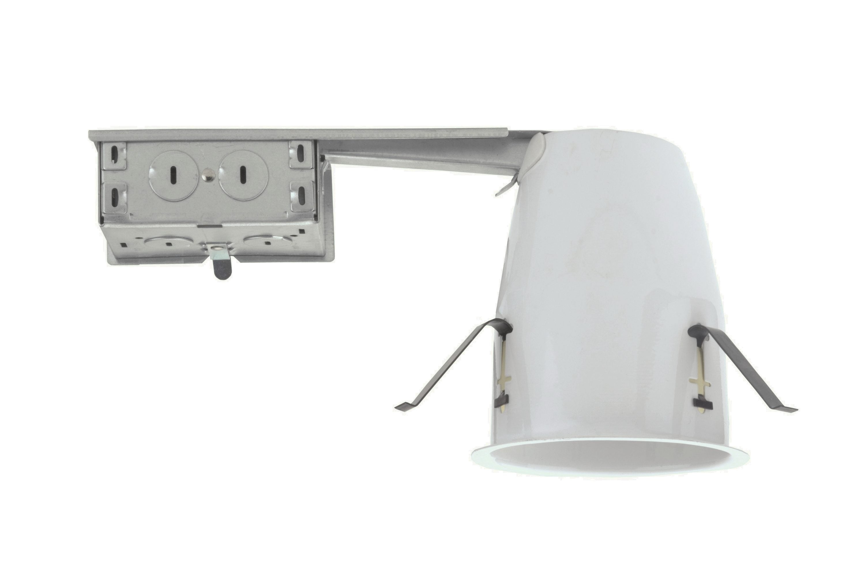NICOR Lighting 19001AR-LED-ID 4 in. LED Remodel Housing with IDEAL Connection & IC-Rated - Natural