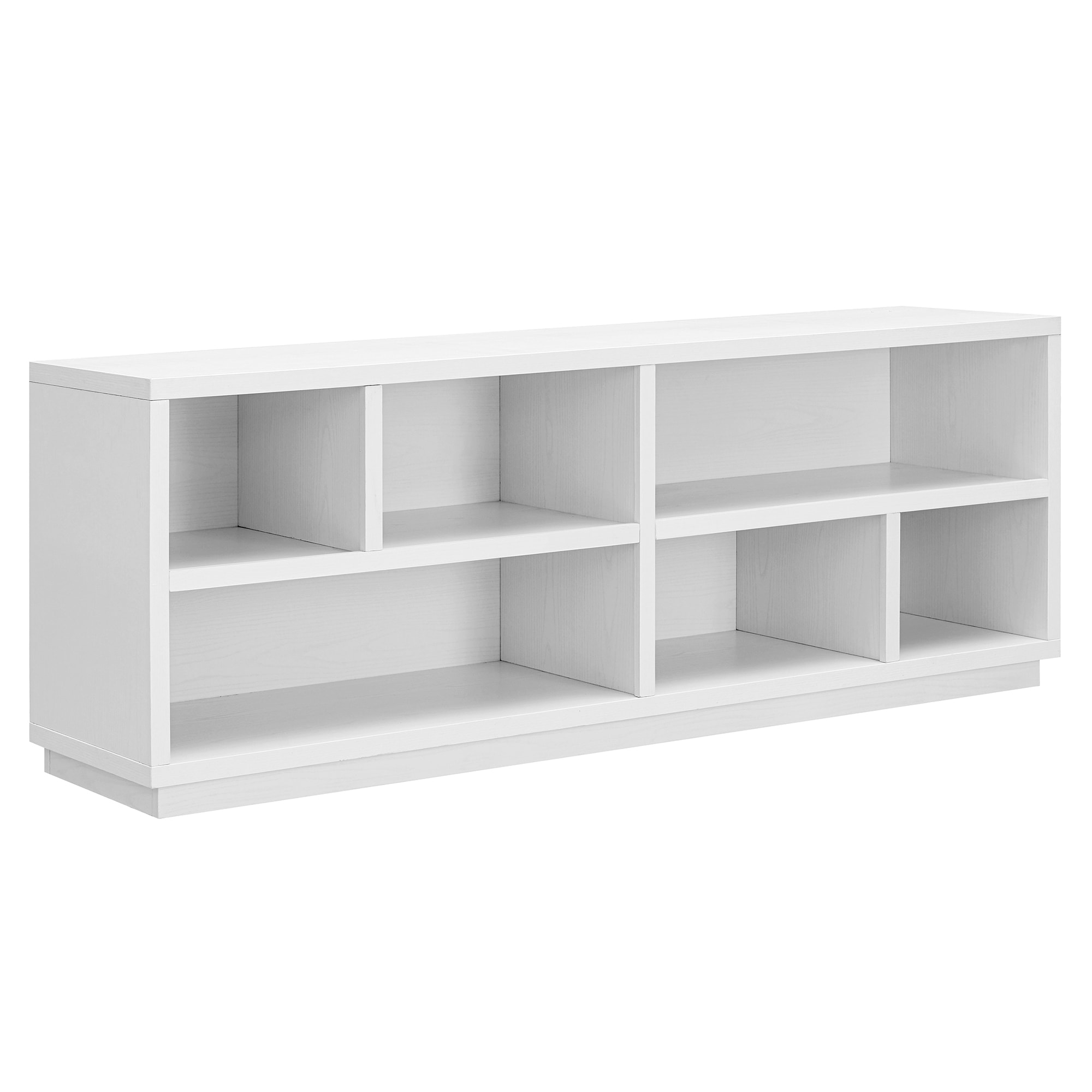 Bowman 70" White Metal Frame TV Stand