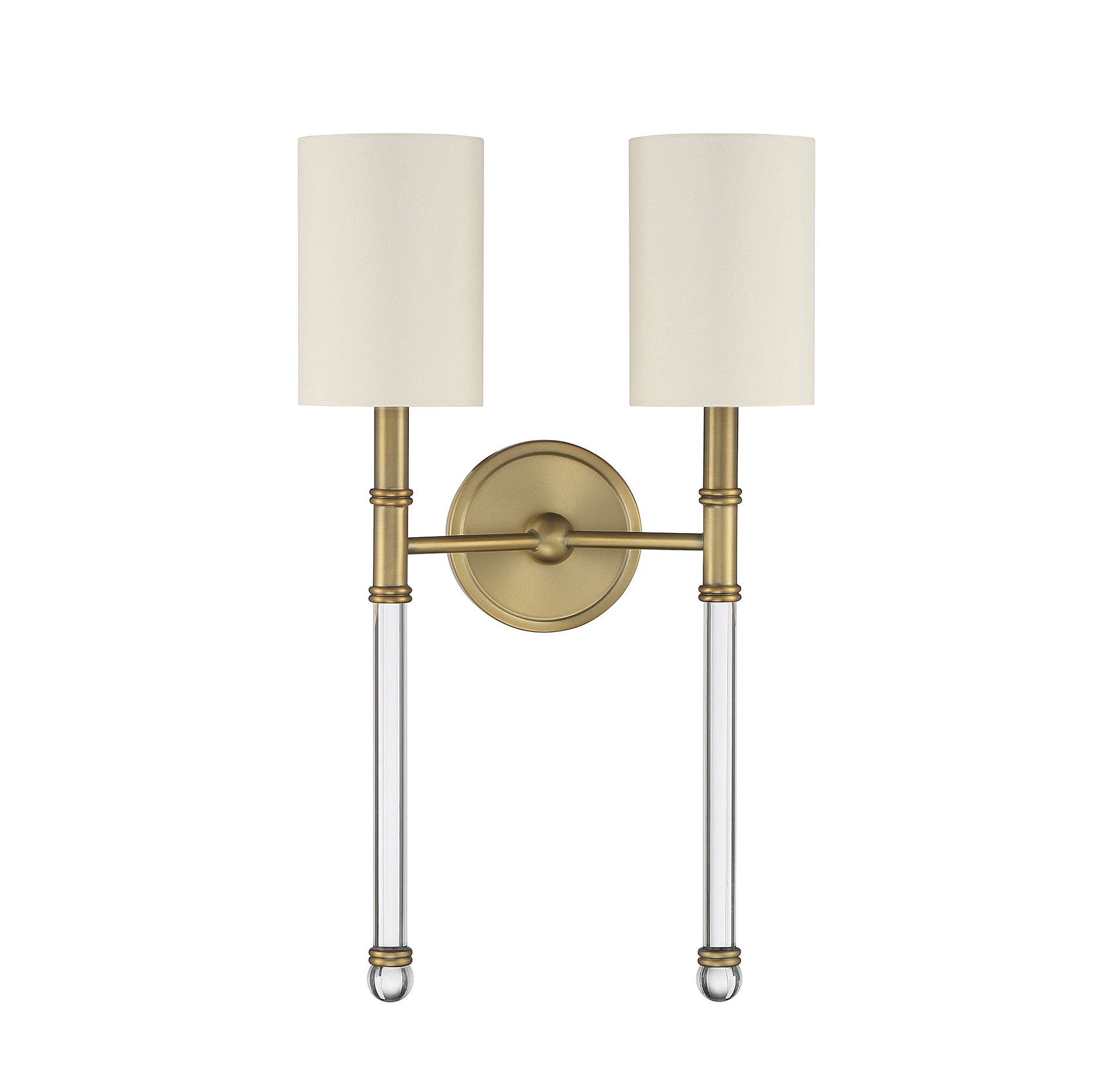 Savoy House Fremont 2 - Light Wall Light in  Warm Brass