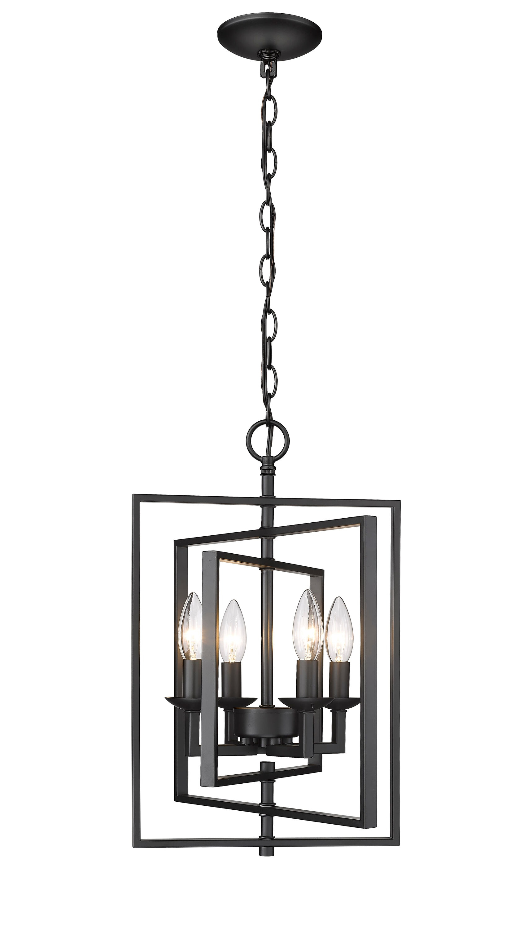 Millennium Lighting Nellis 4 - Light Pendant in  Matte Black