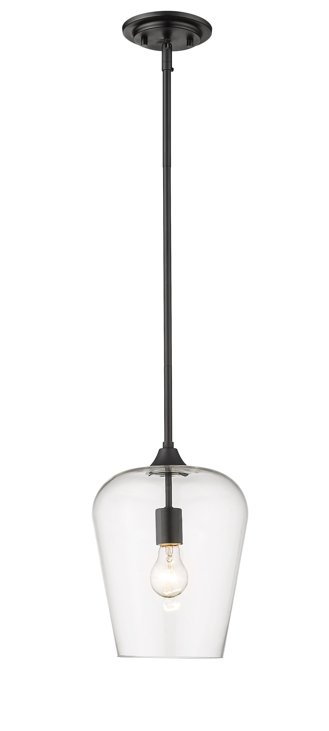 Z-Lite Joliet 1 - Light Pendant in  Matte Black