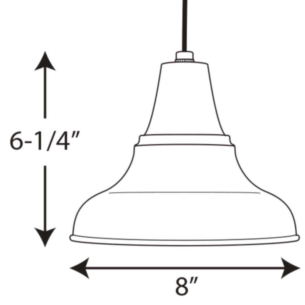District Collection One-Light Medium Hanging Lantern