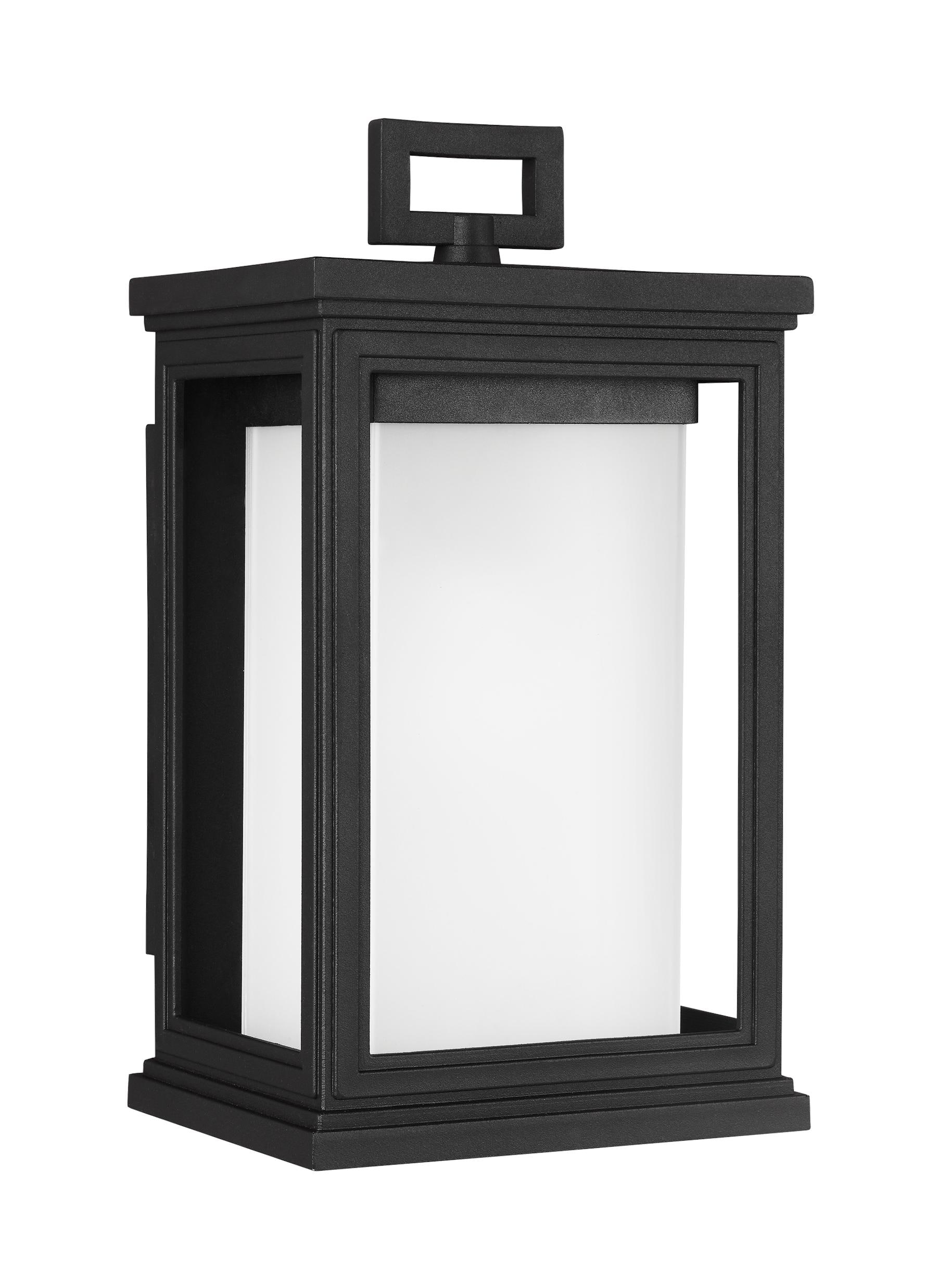 Generation Lighting Roscoe 11 1/2"H Black Outdoor Wall Light