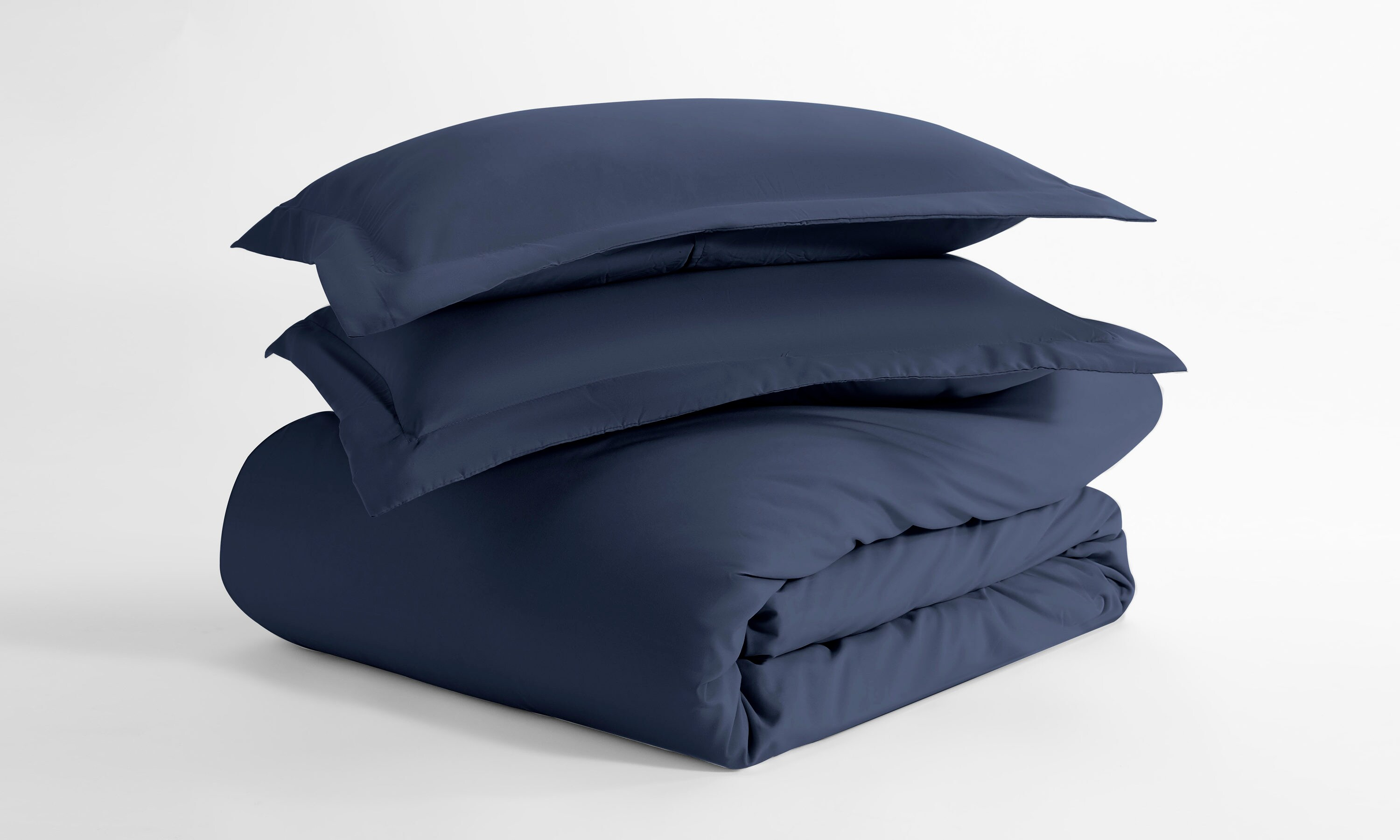 Ienjoy Home Home 3 -Piece Navy Full/Queen Duvet cover Set