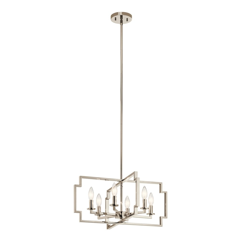Kichler Lighting - Six Light Chandelier/Semi Flush Mount - Chandelier/Semi Flush
