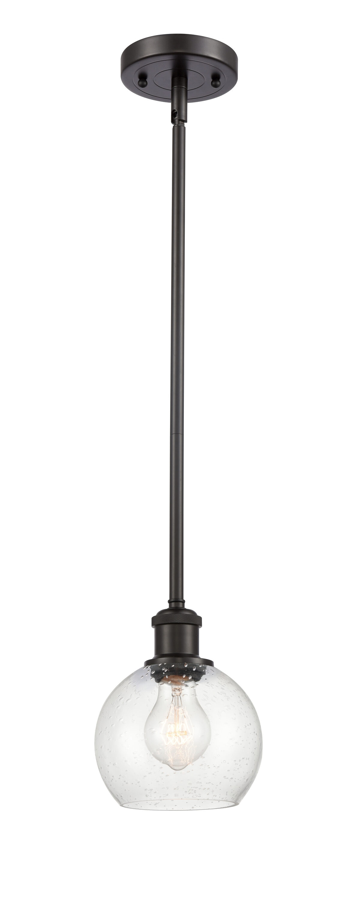 Innovations Lighting Athens 1 - Light Pendant in  Oil Rubbed Bronze