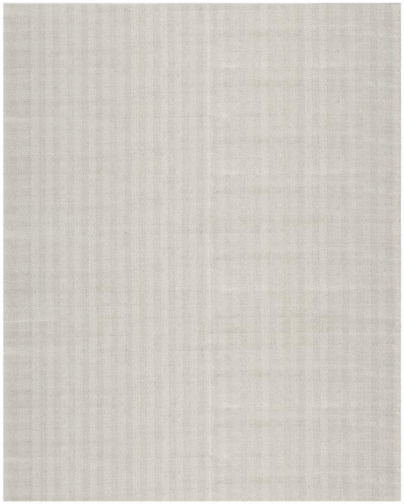 SAFAVIEH Marbella Pompeii Chevron Area Rug, Silver, 6' x 9'