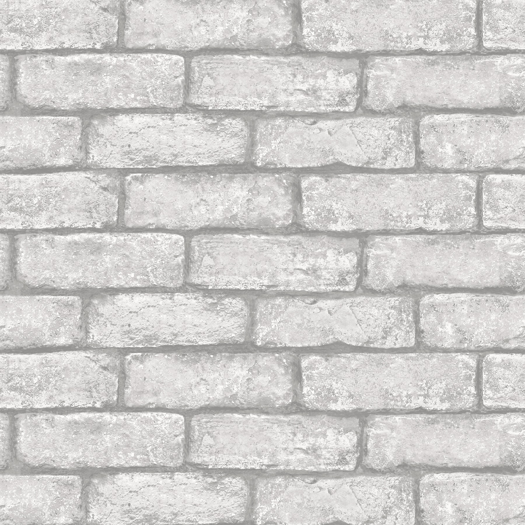 20.5 in. x 16.5 ft. Cambridge Brick Grey Peel & Stick Wallpaper