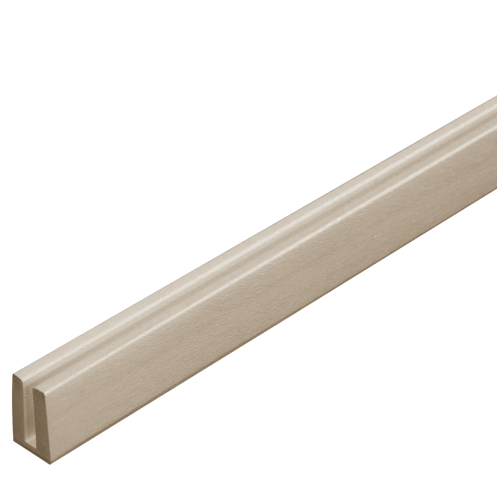 Barrette Outdoor Living 48" H x 1.18" W Clay Vinyl Lattice Cap (2-Pack) (Set of 2)