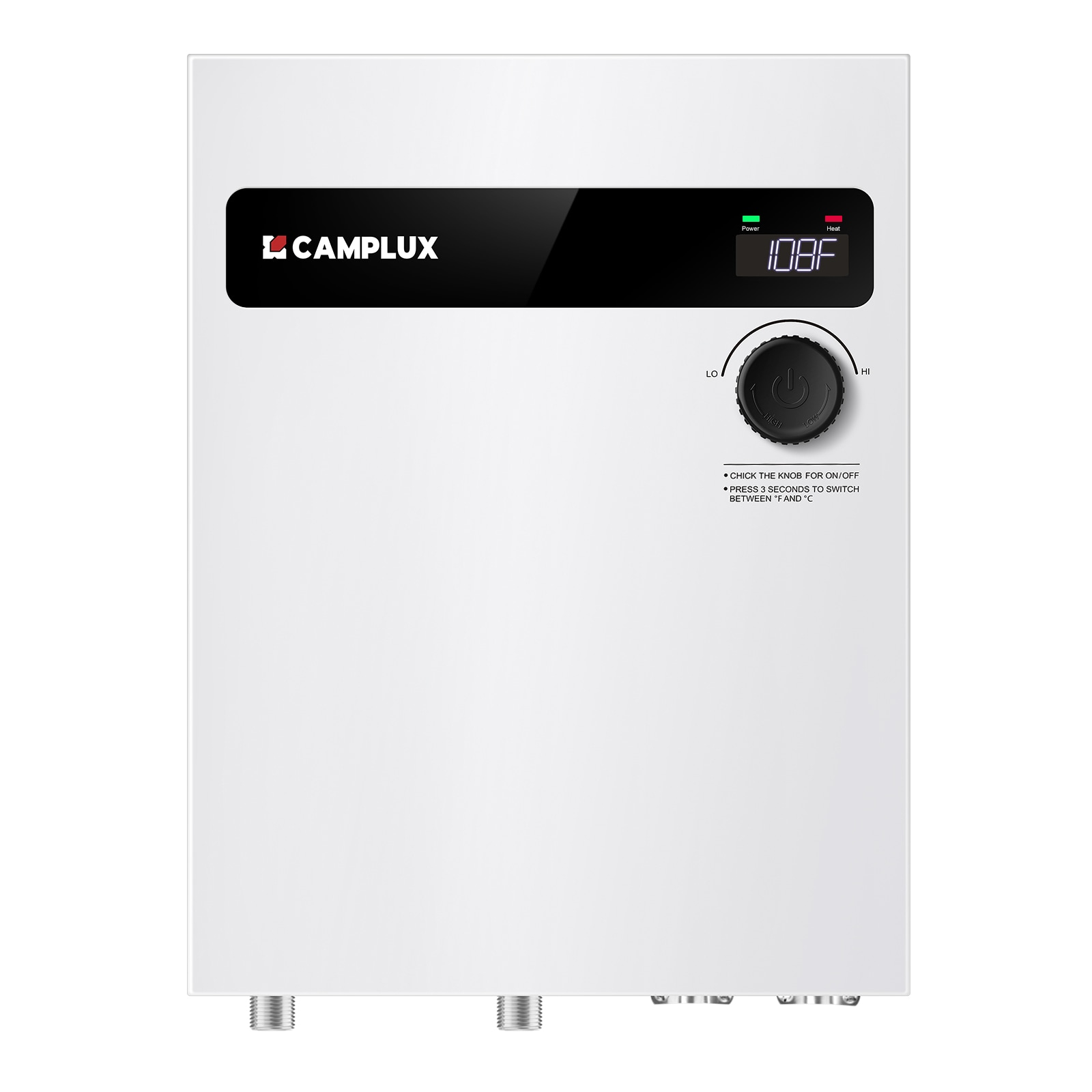 CAMPLUX 24 kW 4.7 GPM 240-Volt Electric Tankless Water Heater