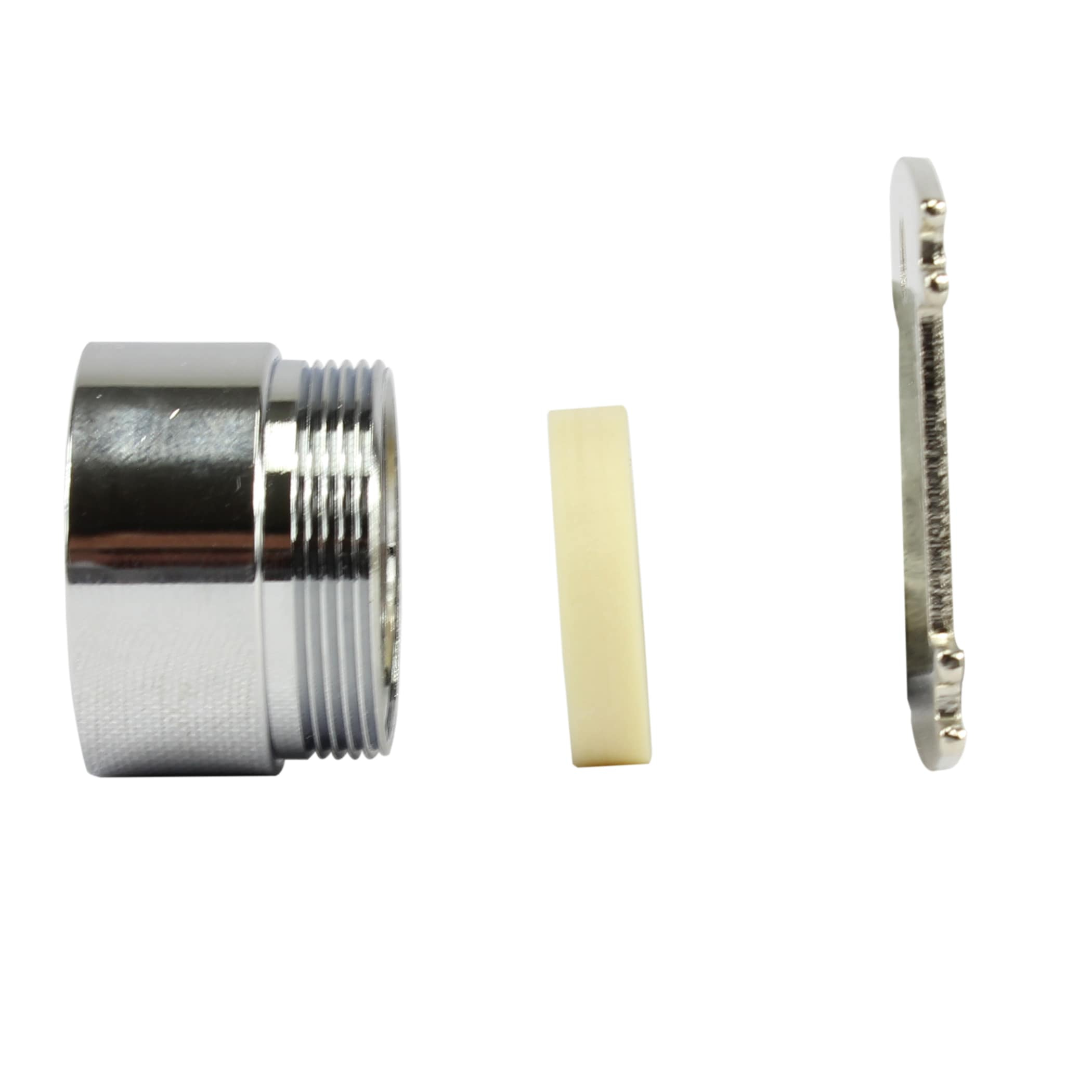 Danco Dual Thread 15/16 in.-27M x 55/64 in.-27F Chrome Faucet Aerator