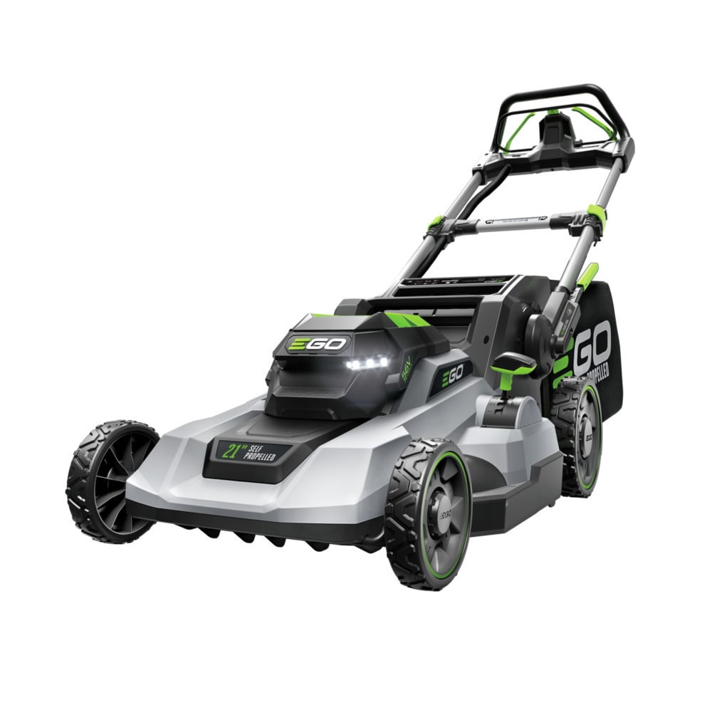EGO POWER+ 21” 6.0Ah Battery Powered Self-Propelled Walk-Behind Lawn Mower, 50 Minutes Run Time