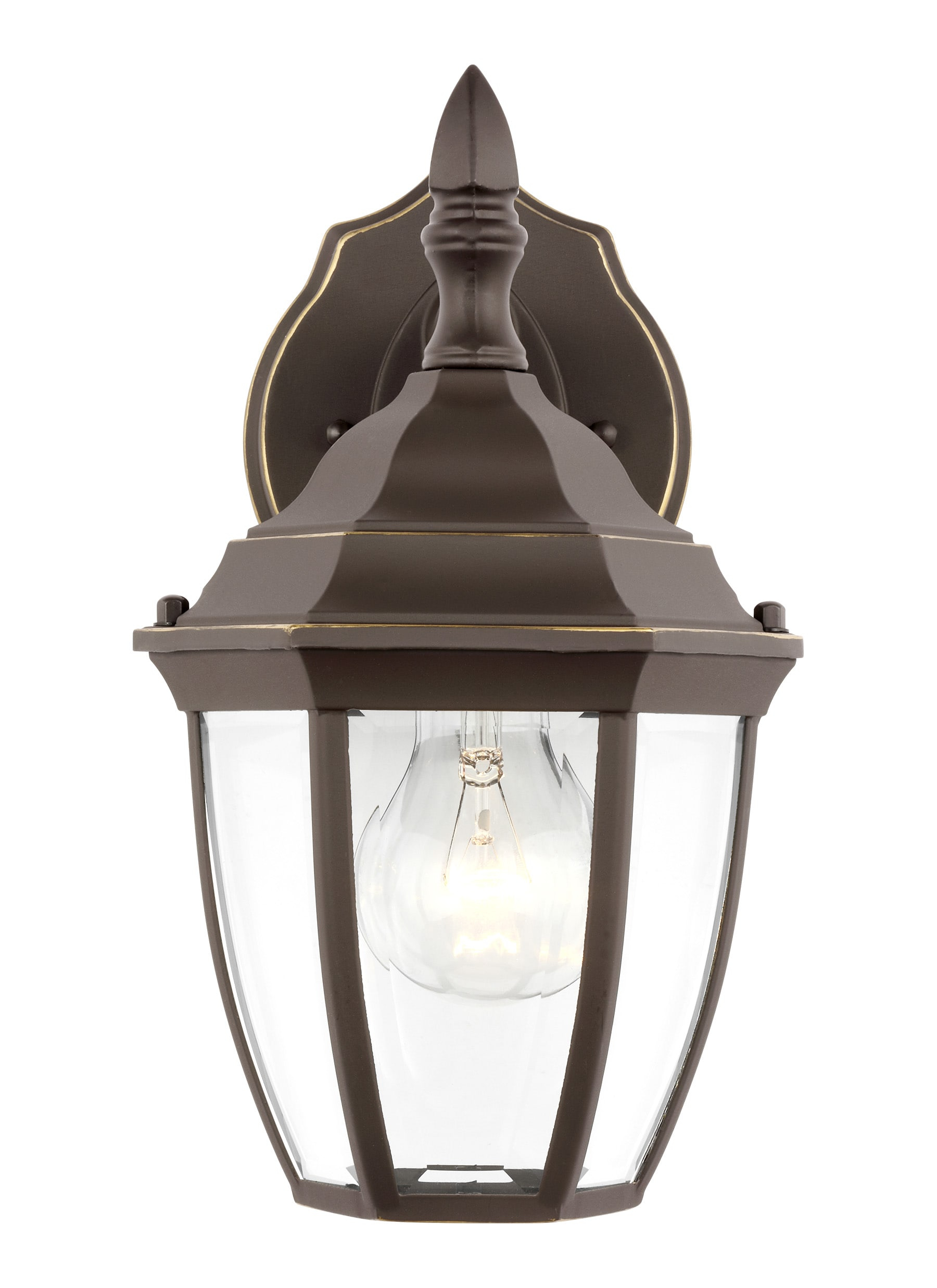 Generation Lighting Bakersville 1 -Light 11-in H Antique Bronze Hardwired Outdoor Wall Light