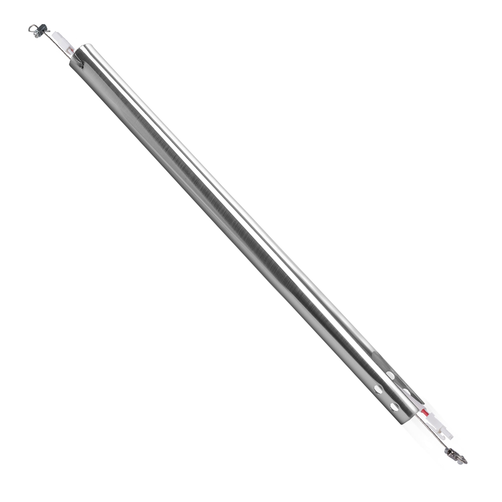 CARRO  Smart Ceiling Fan Downrod (Compatible with  Ceiling Fans Only) Silver 14 Inch Galvanized