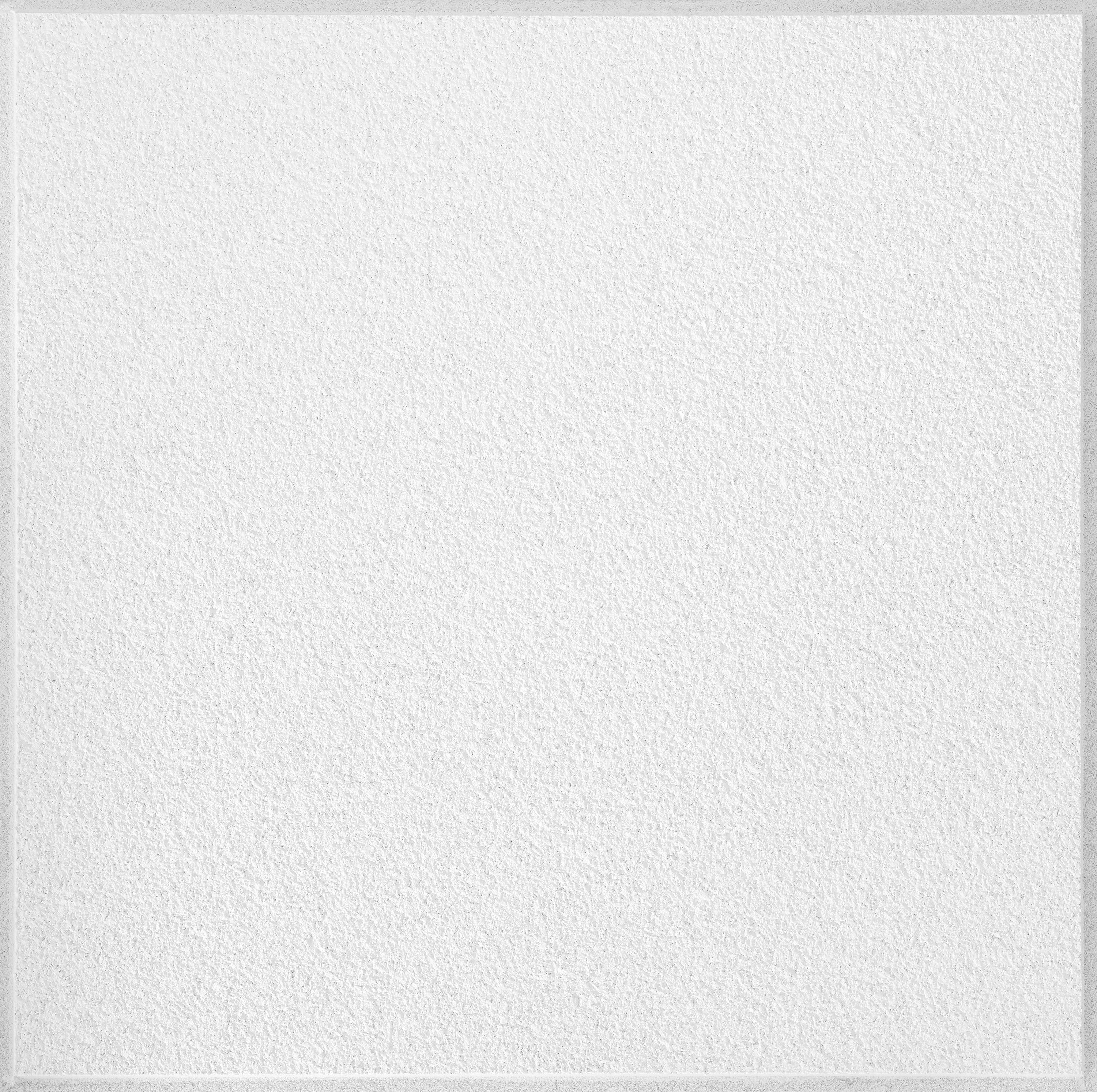 24" White Medium Texture Acoustic Ceiling Tile