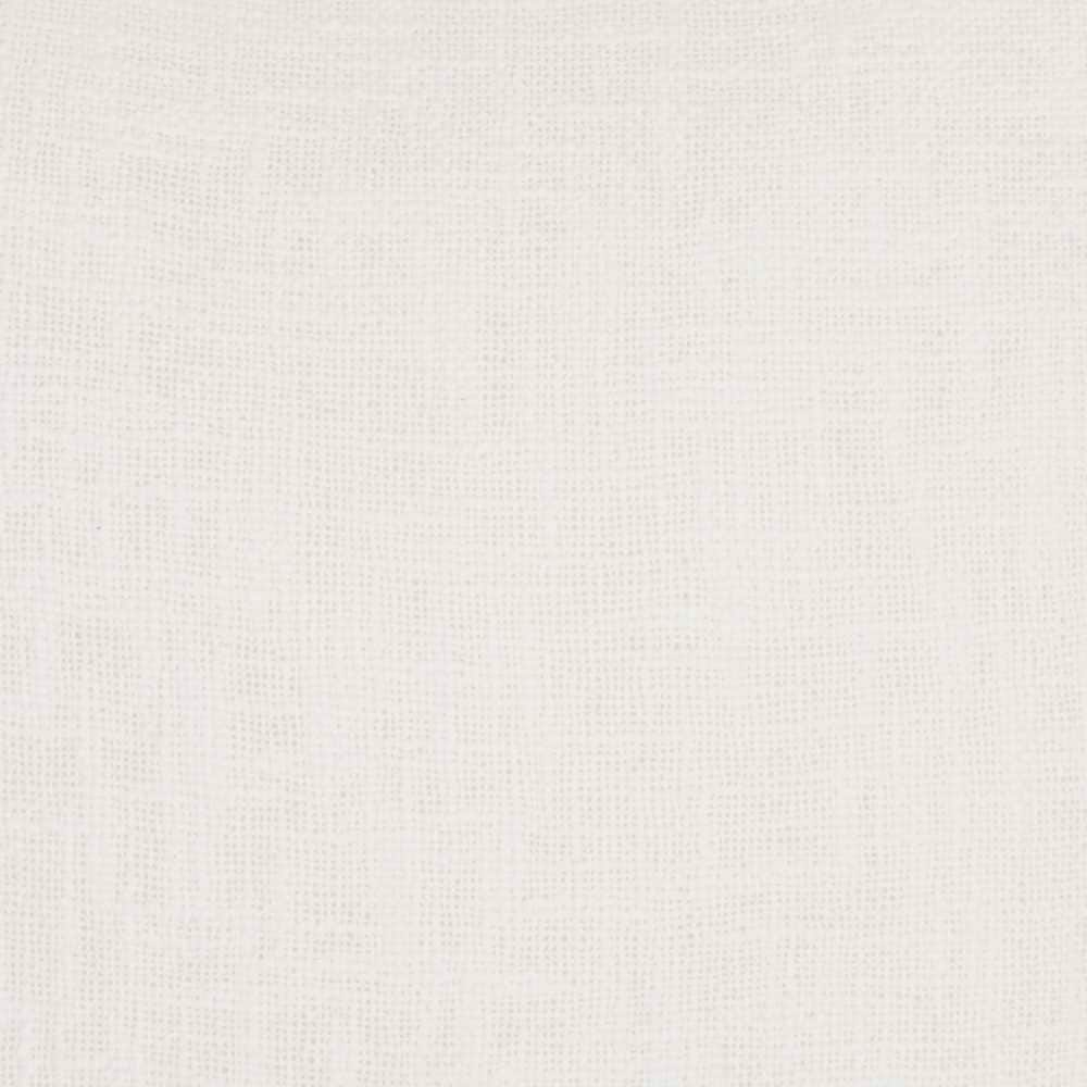 Mina Victory Life Styles Solid Woven Cotton Throw Pillow in White