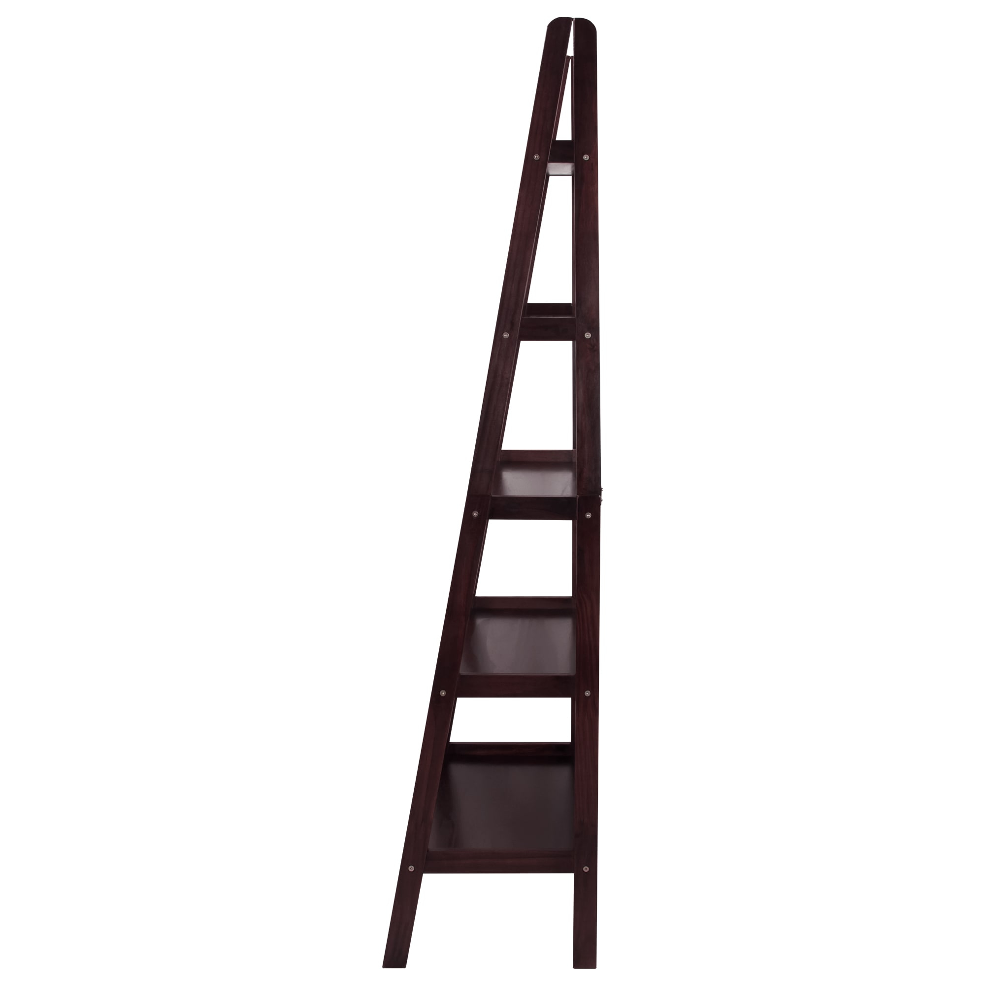 Casual Home 5-Shelf Ladder Bookcase