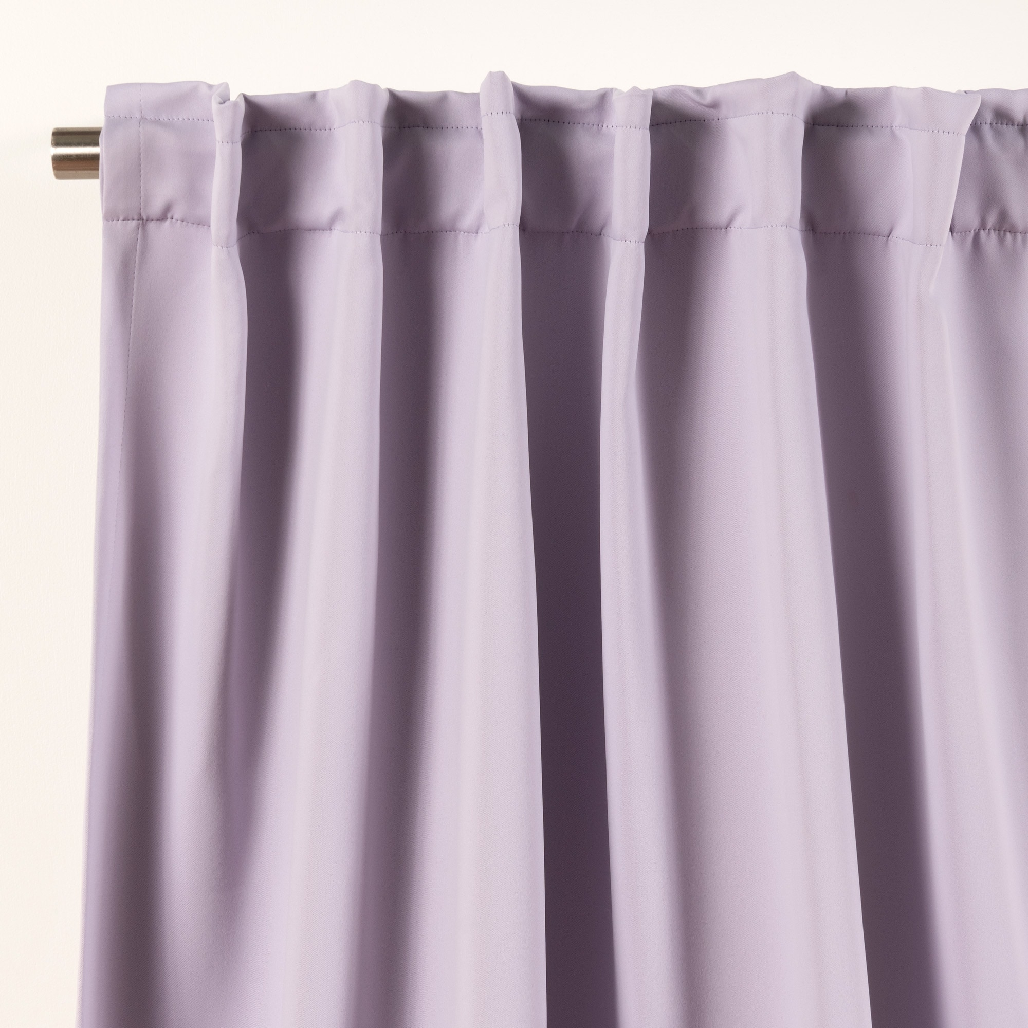 Best Home Fashion 84-Inches Lilac Blackout Back tab Curtain panel pair