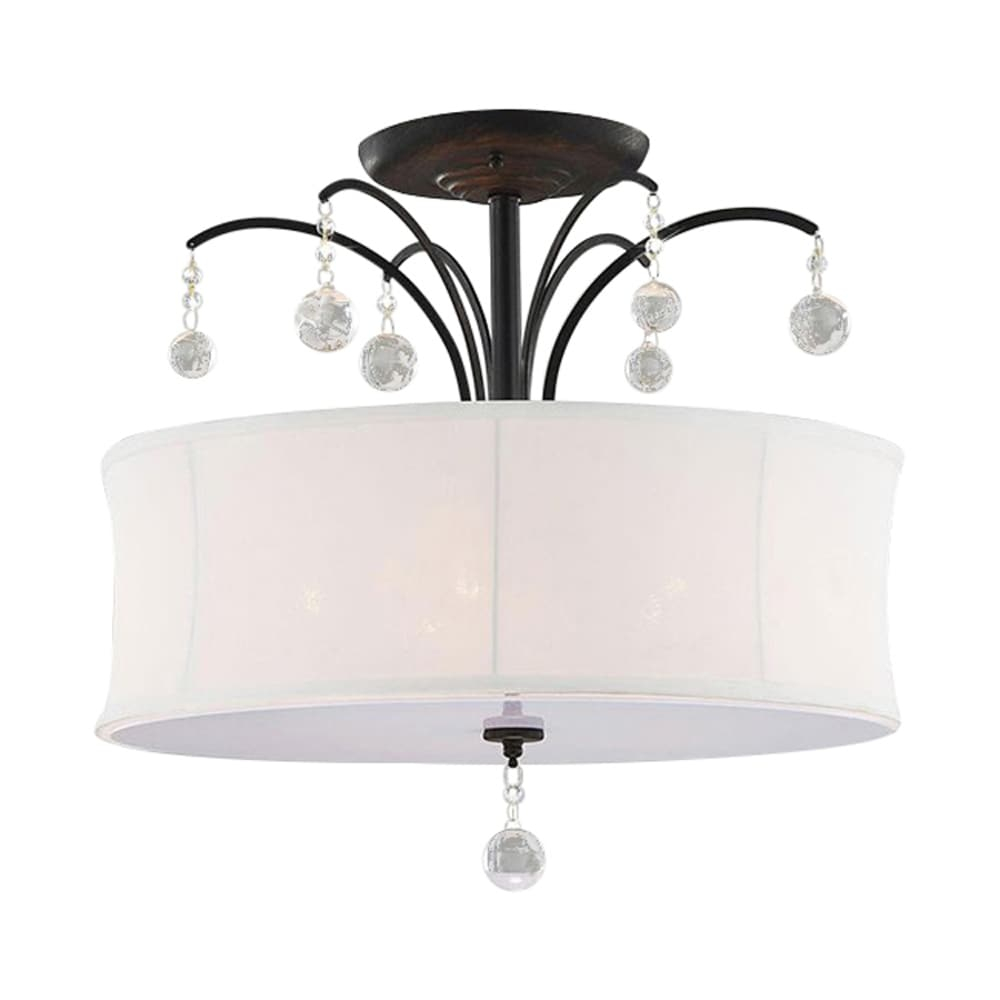 Warehouse of Tiffany Crystal Fountain Pendant Lamp