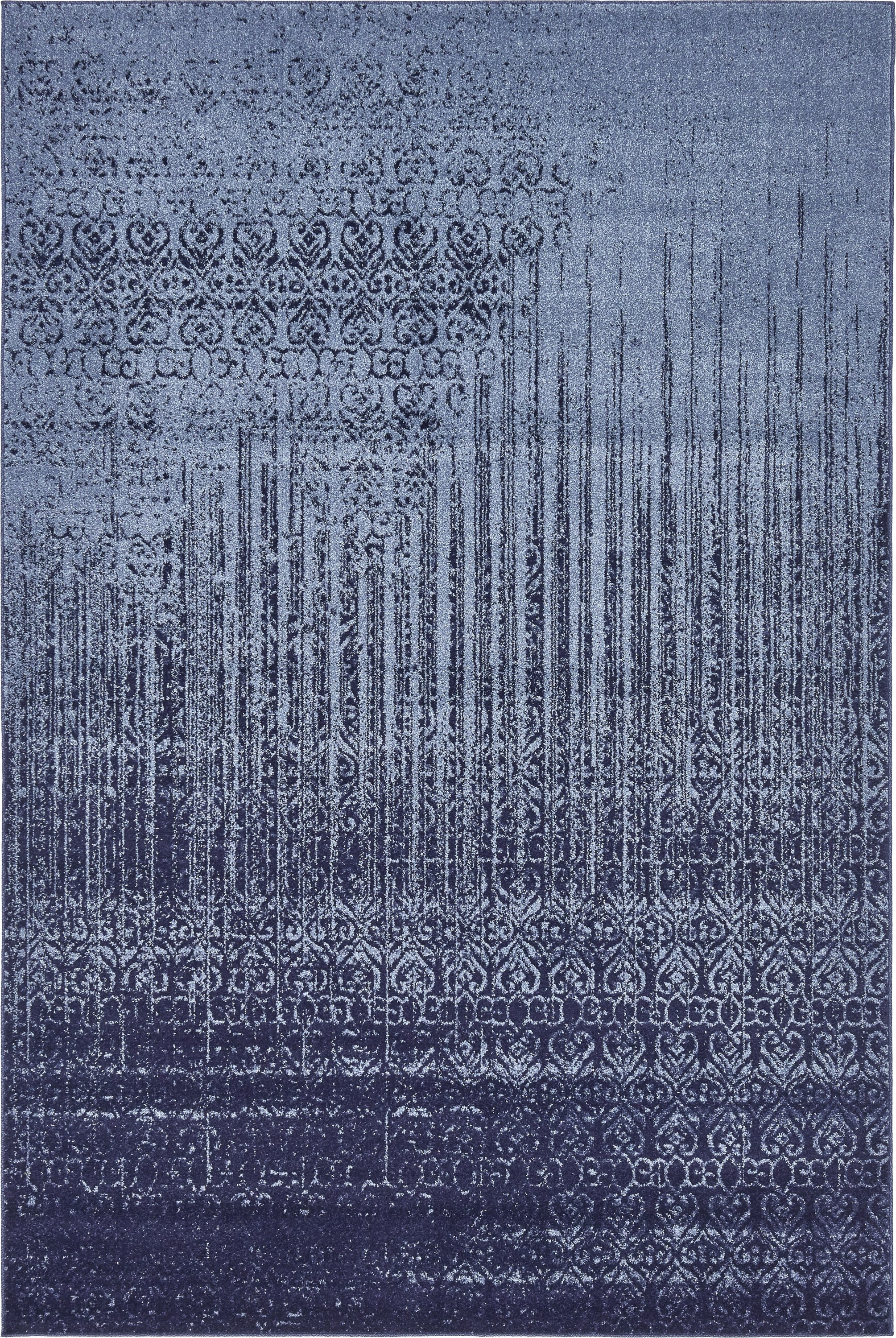 Del Mar Jennifer Blue 6' 0 x 9' 0 Area Rug