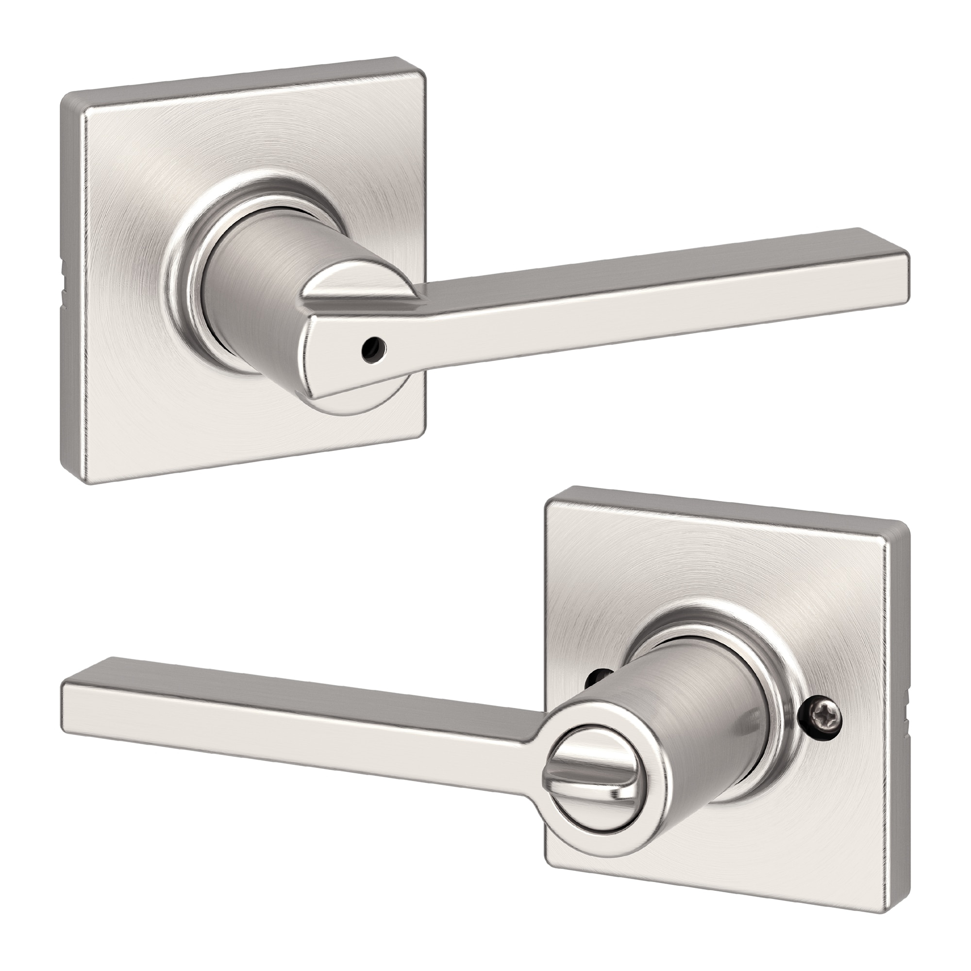 Casey Privacy Lever with Square Rose