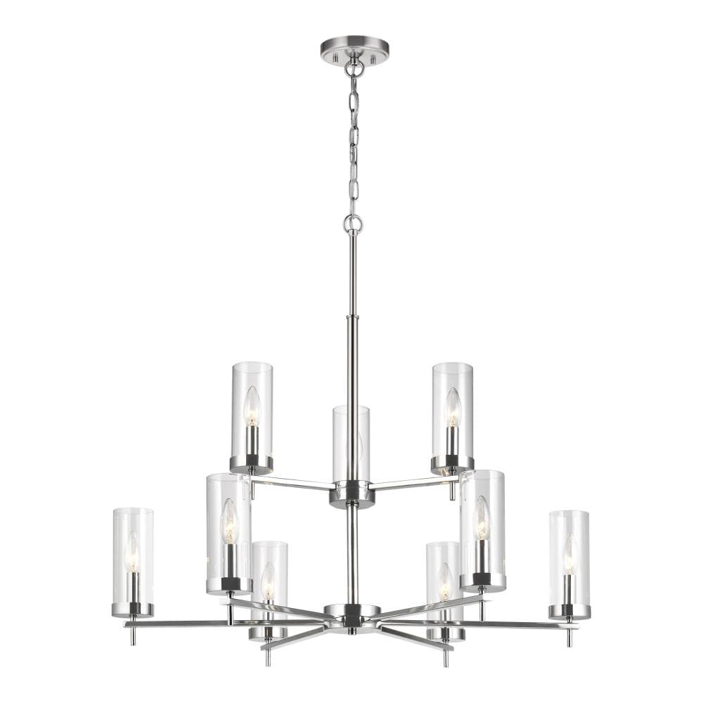 Sea Gull Lighting Generation 4490303-778 Transitional Three Light Wall/Bath from Seagull-Zire Collection Dark Finish, Brushed Oil Rubbed Bronze