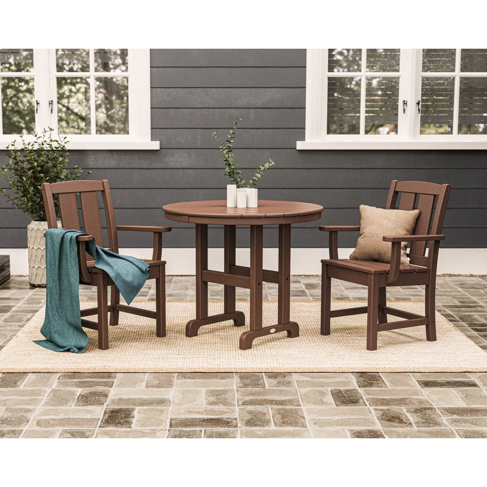 Mission 3-Piece Farmhouse Dining Set
