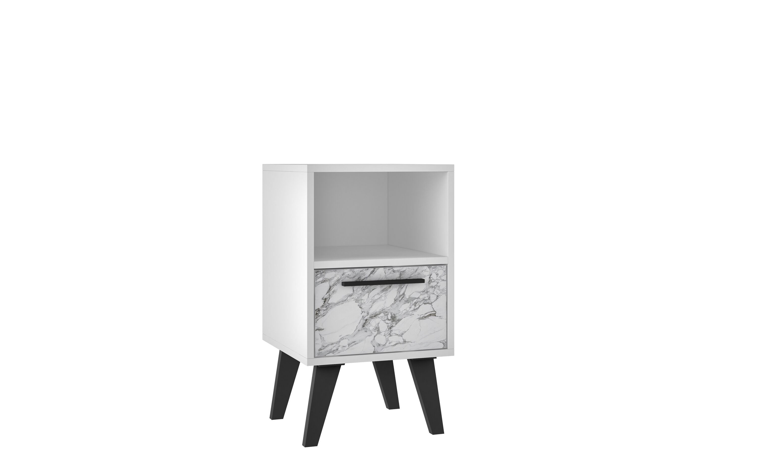 Mid-Century- Modern Amsterdam Nightstand 1.0 with 1 Shelf