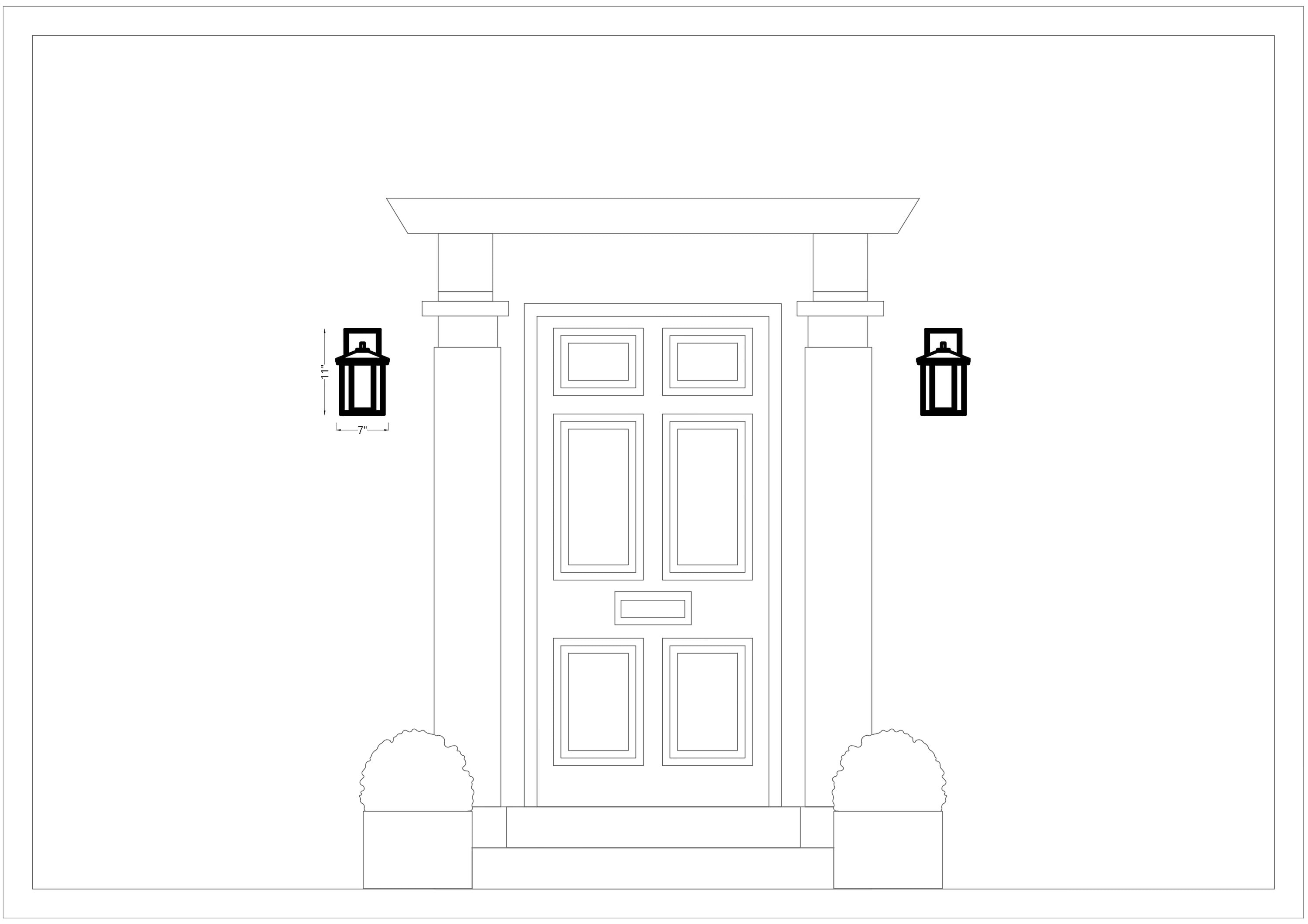 Hunnington 1-Light Weathered Pewter Outdoor 11 in. Wall Lantern Sconce