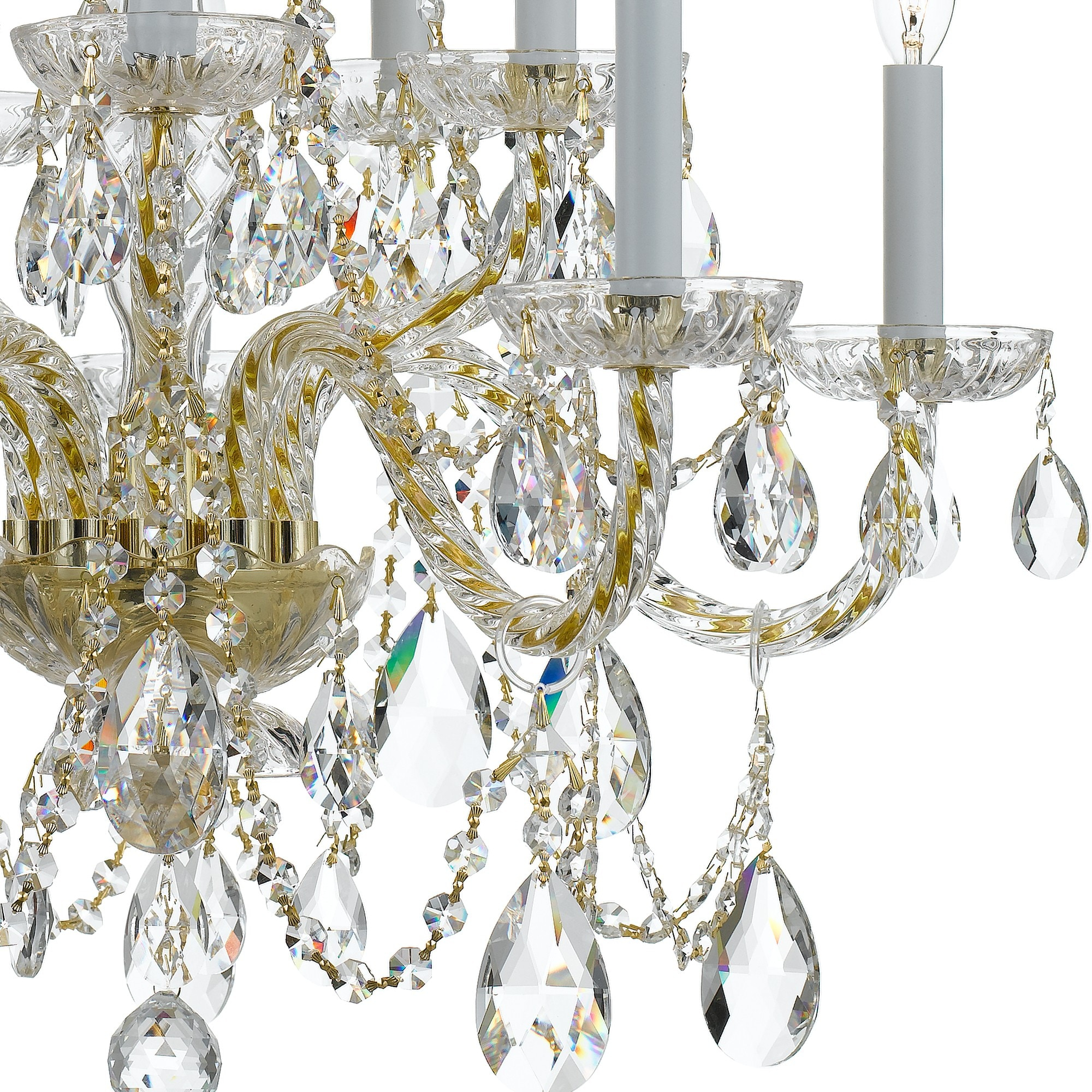 Crystorama Lighting - Ten Light Chandelier - Chandelier - Crystal - Ten Light