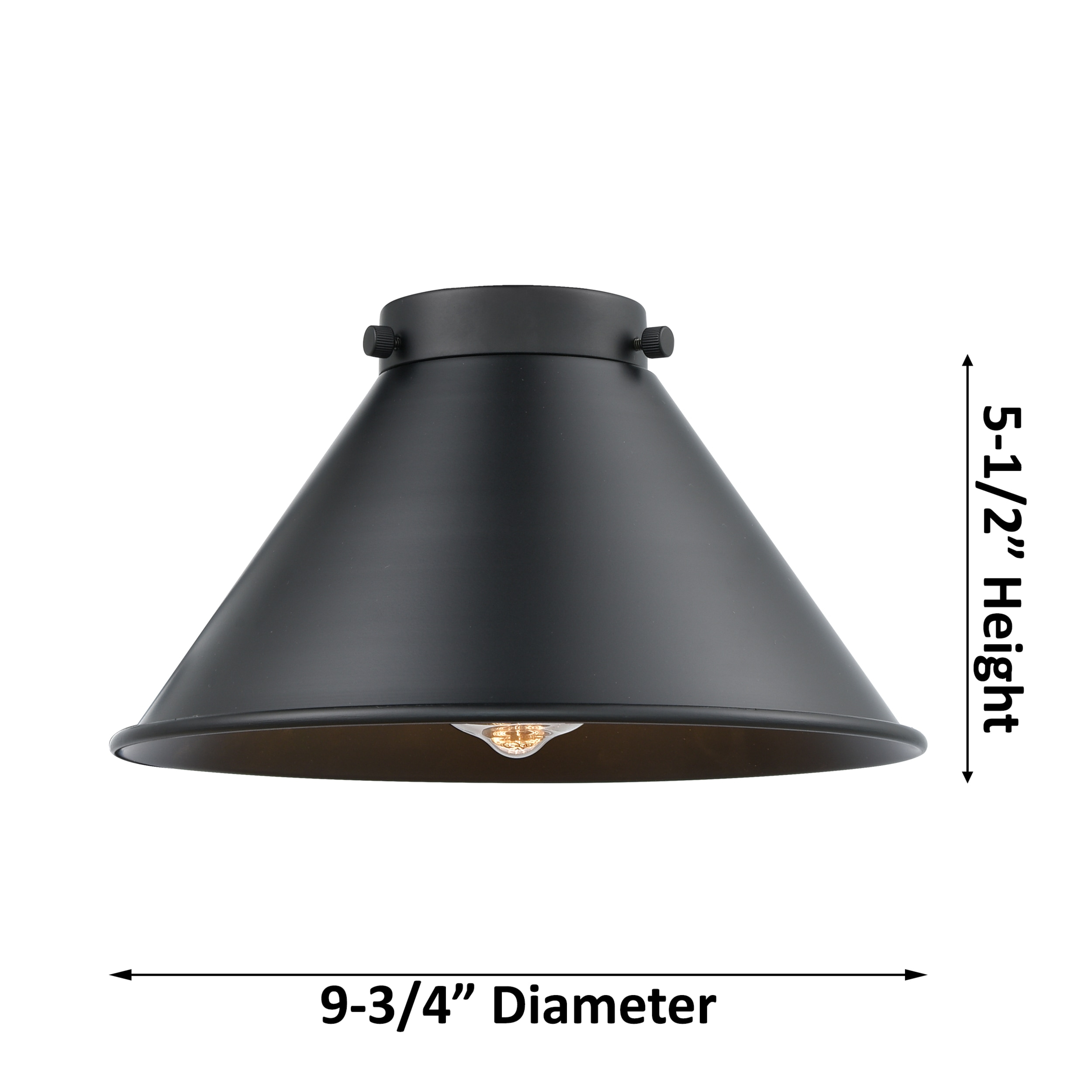 Innovations Lighting Briarcliff 1 - Light Pendant in  Matte Black