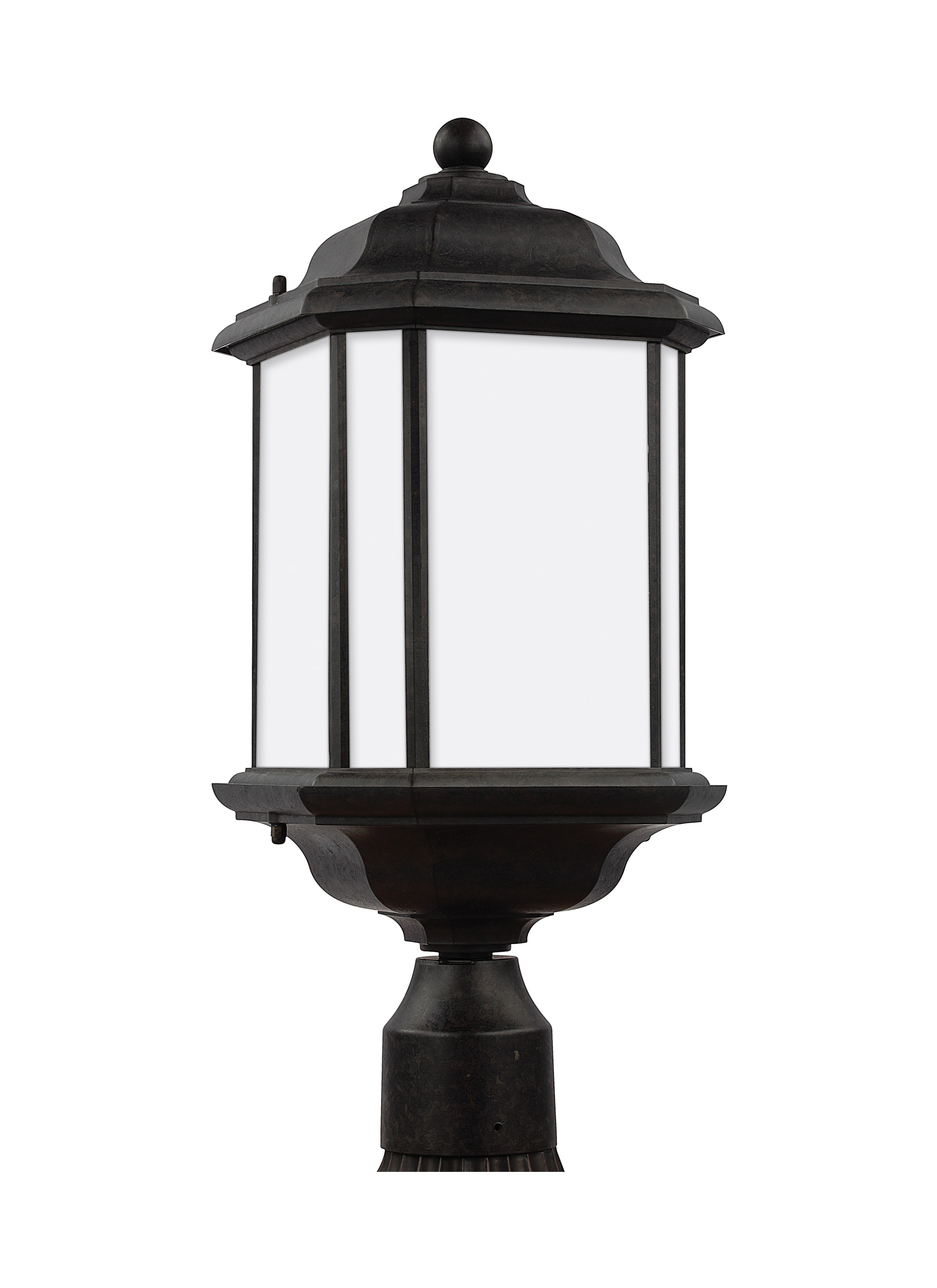 Generation Lighting Kent 20.25-in Oxford Bronze Traditional Outdoor Light post lantern