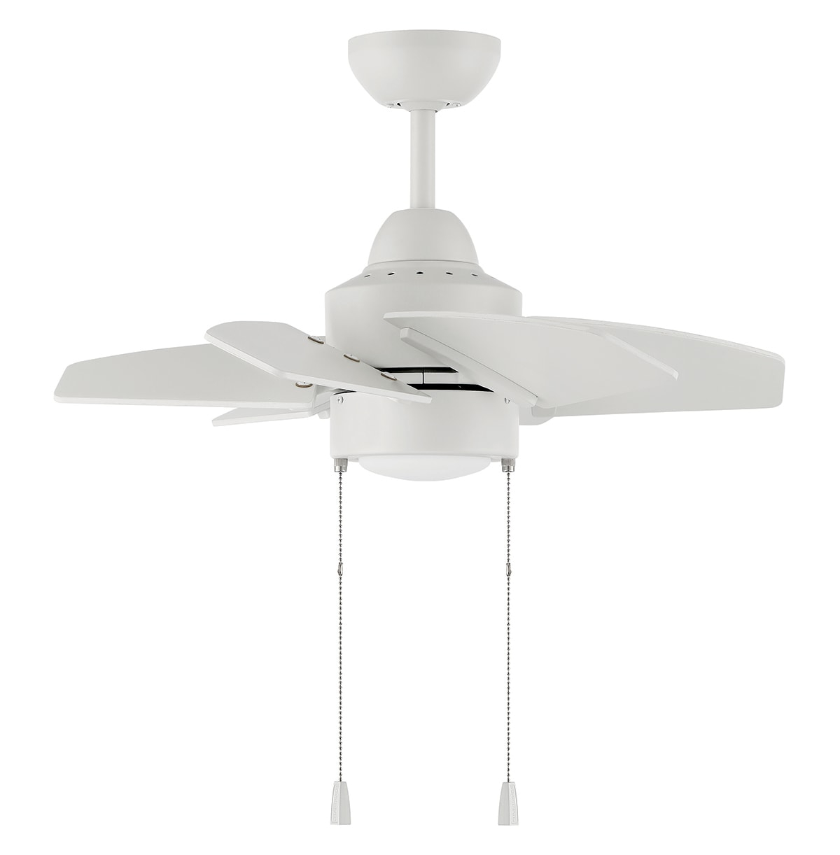 PPT24W6-Craftmade Lighting-Propel II - 6 Blade Ceiling Fan with Light Kit In Contemporary Style-24 Inche Wide