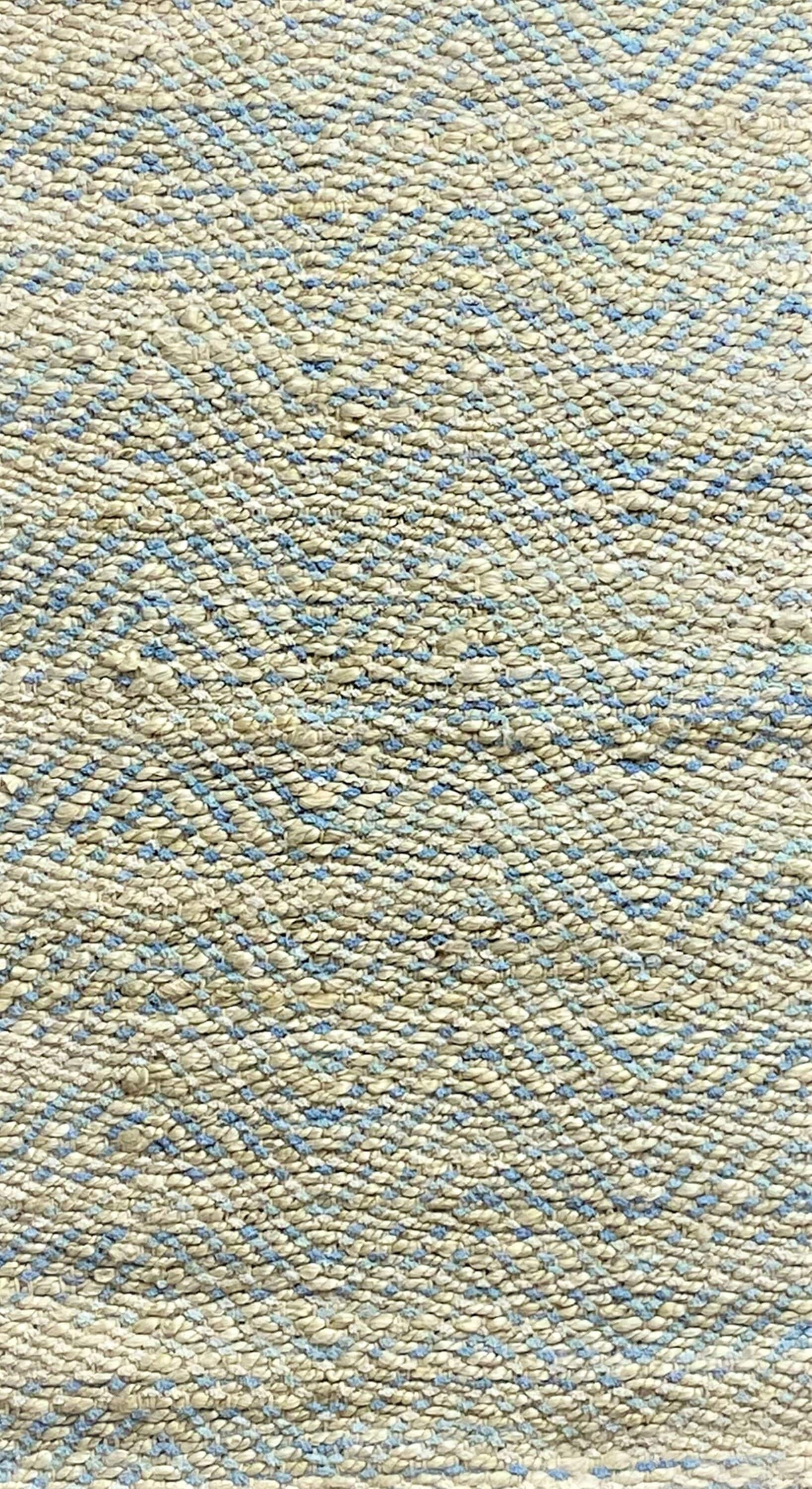 LR Home Clio 2' x 5' Tan/Gray Geometric Jute Blend Adult Indoor Area Runner Rug