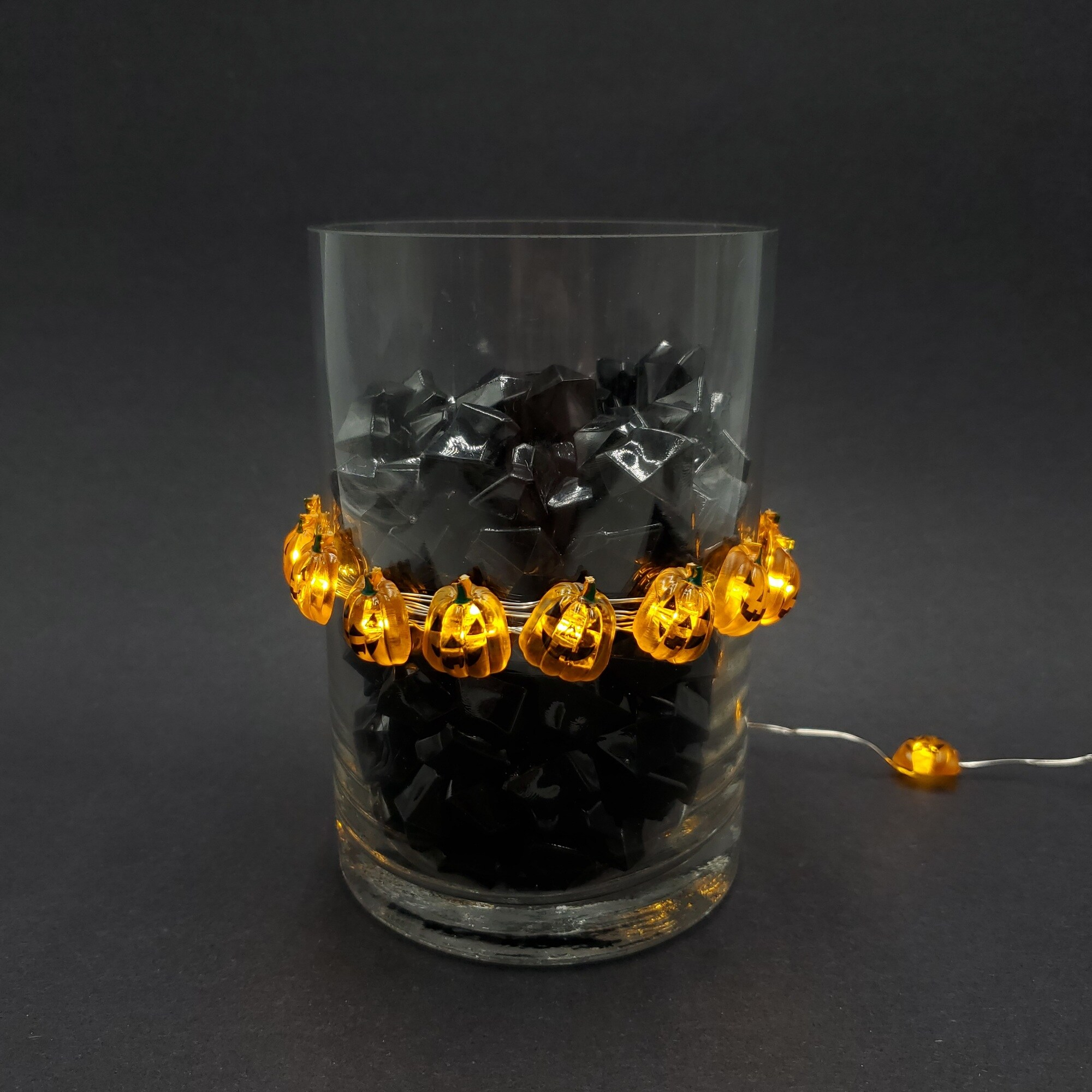 LumaBase 40 -Count 6.9-ft LED Battery-operated White Halloween Lights