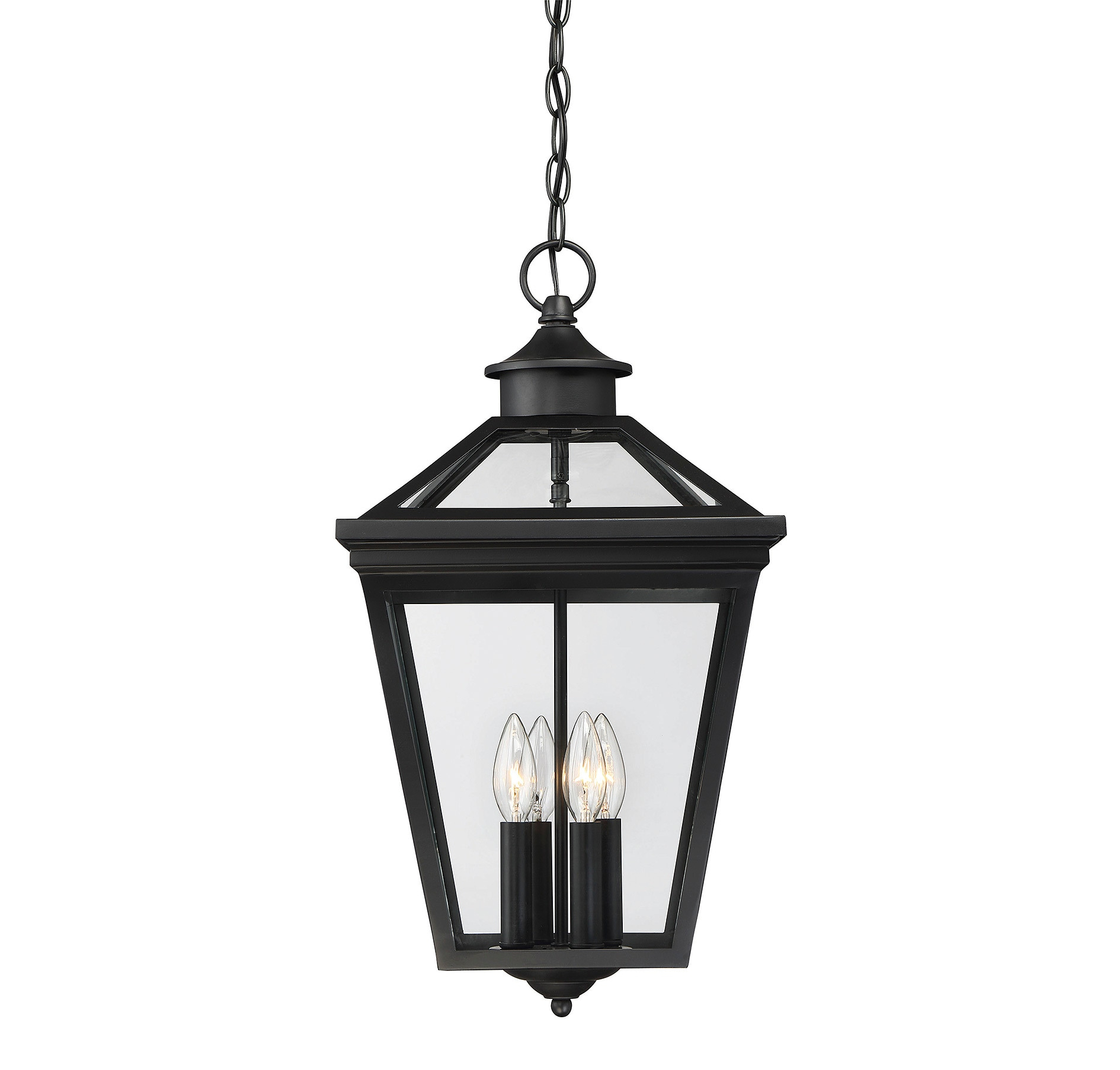 Savoy House Ellijay 4 - Light Pendant in  Black