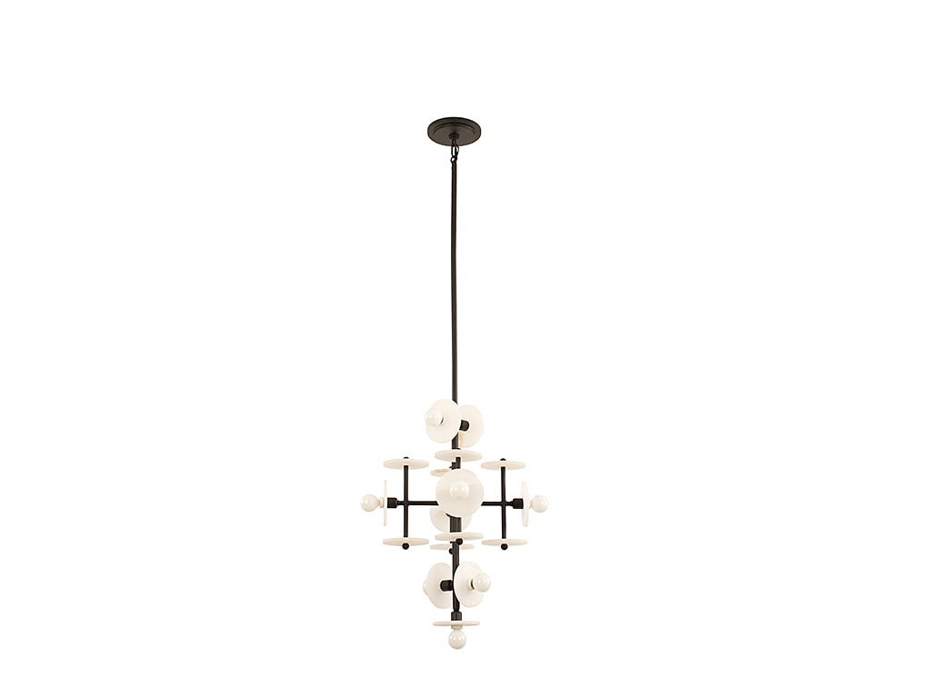 Savoy House Amani 9 - Light Pendant in  Black Cashmere