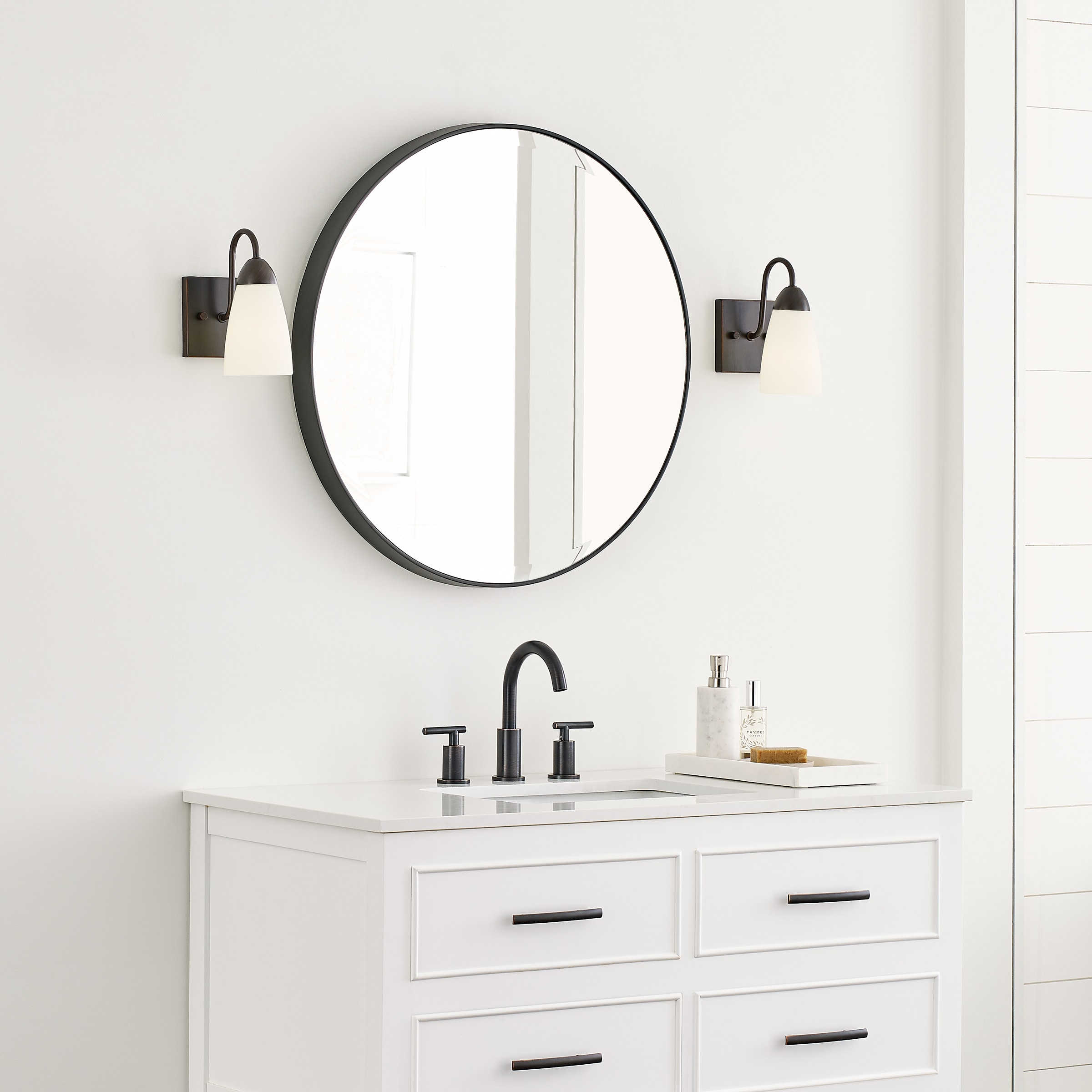 Seville 8.5'' Bronze Outdoor Energy Star Wall Sconce