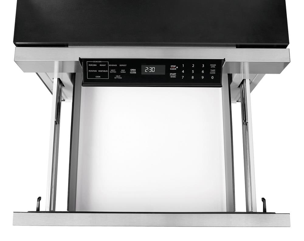 Sharp 23.875-in 1.2-cu ft 950 -Watt Low Profile Microwave Drawer ( Stainless Steel )