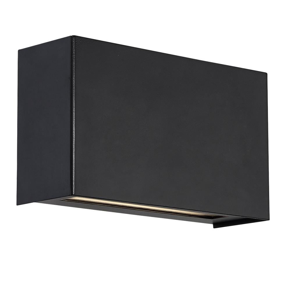 Black Aluminum Dimmable Direct Wired Electric Sconce