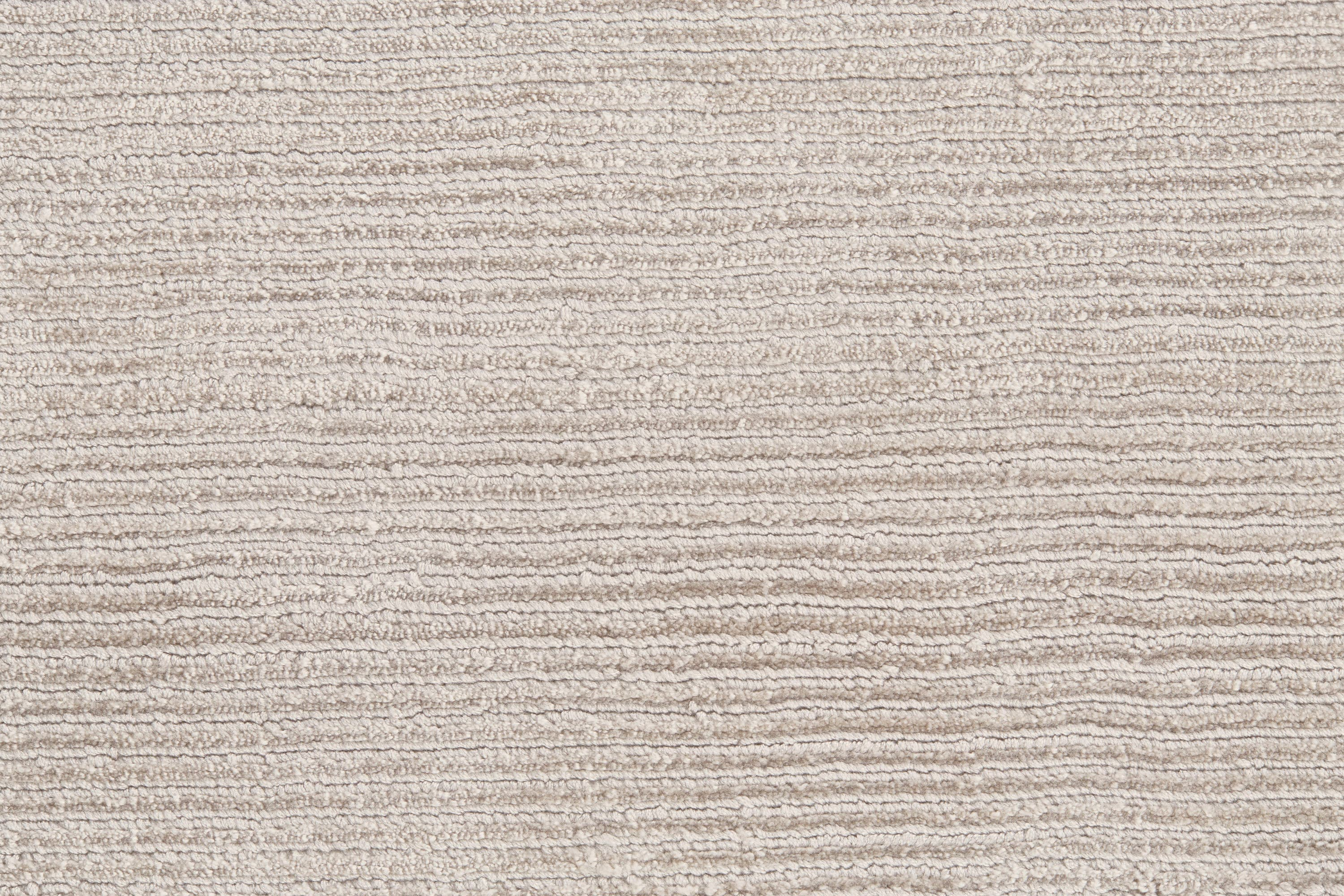 Room Envy Knox 5 x 8 (ft) Loomed Polypropylene Oyster Gray Rectangular Indoor Solid Area rug