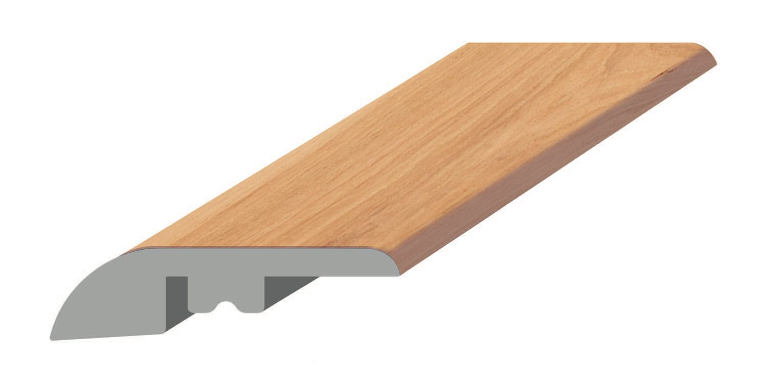 Natural Hickory Wood Veneer Reducer with Vinyl Core
